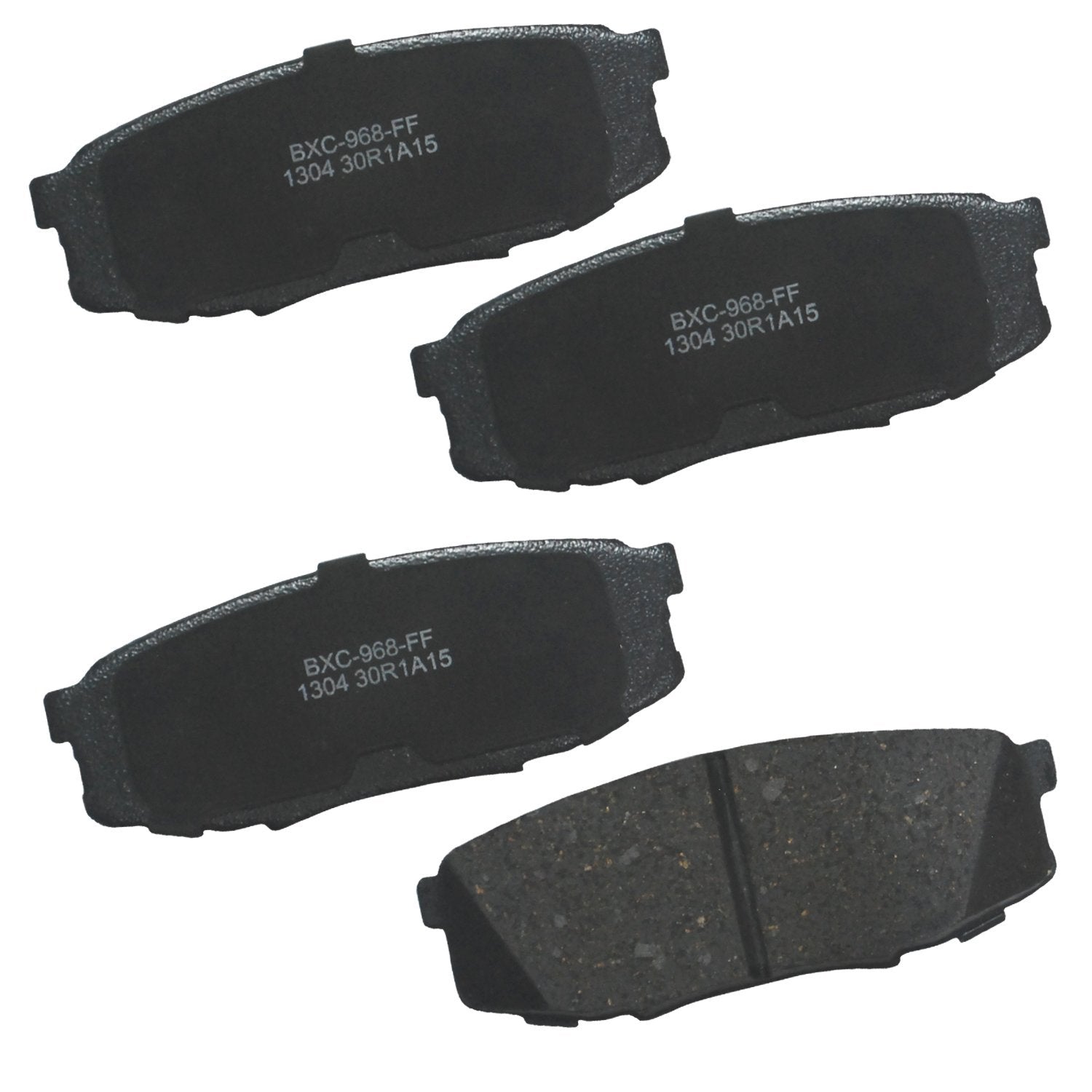 Bendix Premium Sbc1304 Ceramic Rear Brake Pads For Lexus Lx570 2011-2008, Lx570 2021-2013, Toyota Land Cruiser 2011-2008, Land C