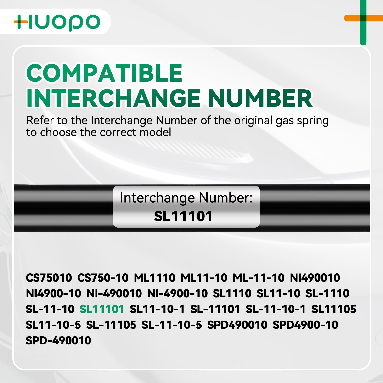 Huopo Spd490010 7.5 Inch 10Lb/45N Gas Shock Strut Lift Support Fit For Sentry Safe Door Replacement Parts Rv Overhead Cabinet Li