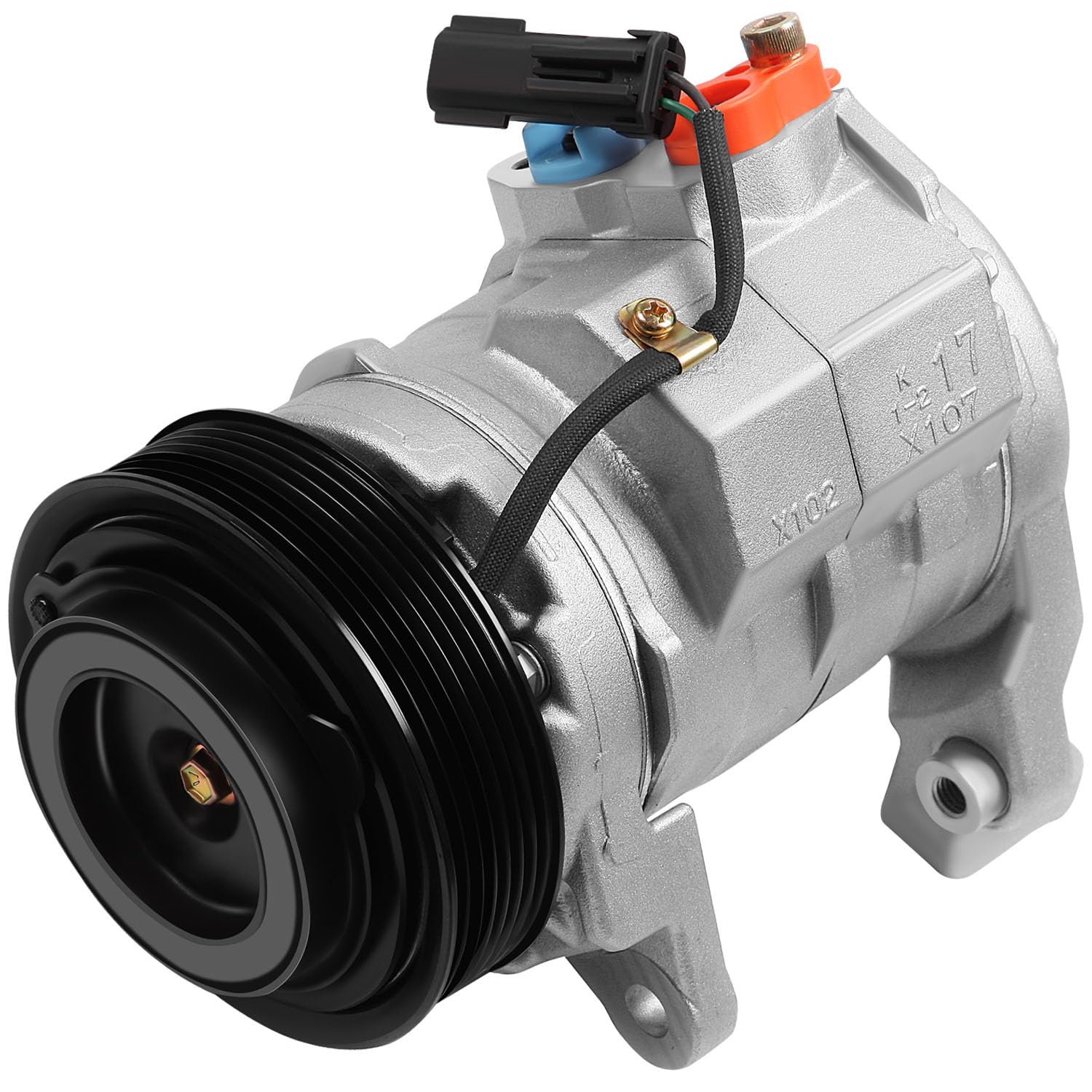 Scitoo A/C Compressor Compatible For 2003-2008 For Dodge For Ram 1500 2500 3500 5.7L