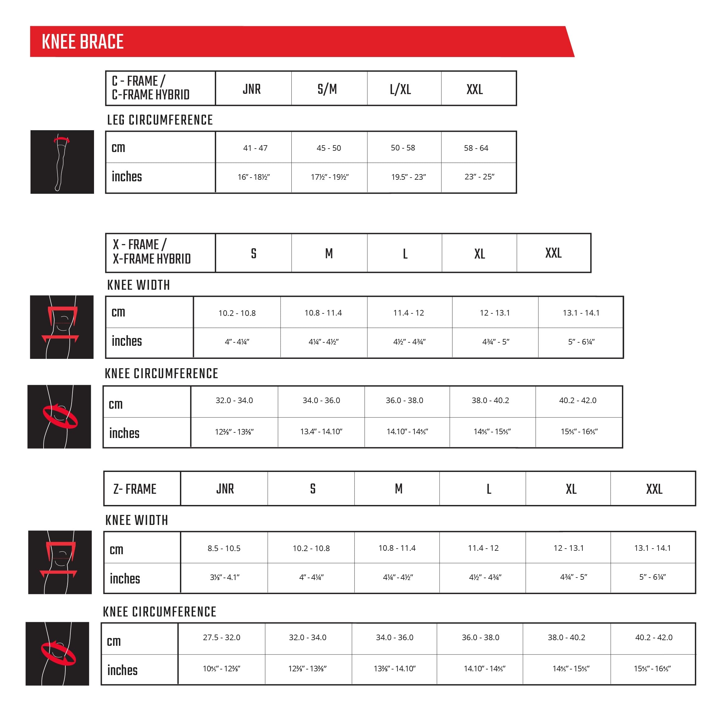 Leatt Knee Brace C-Frame Pro Carbon (S/M Pair)