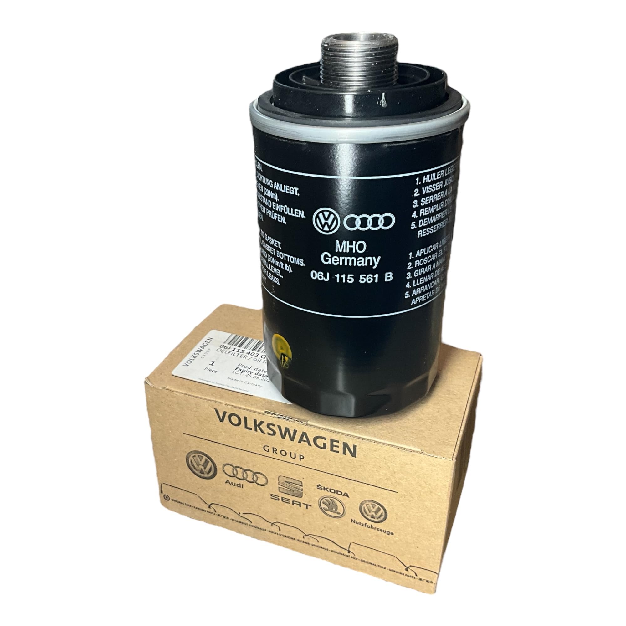 Volkswagen 06J 115 403 Q, Engine Oil Filter