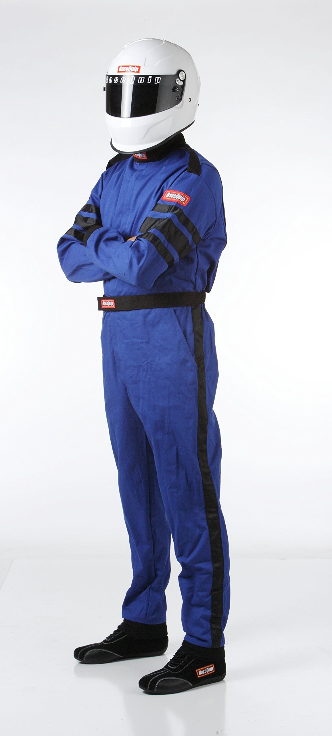 Racequip Racing Driver Fire Suit One Piece Single Layer Sfi 3.2A/ 1 Blue 2X-Large 110027