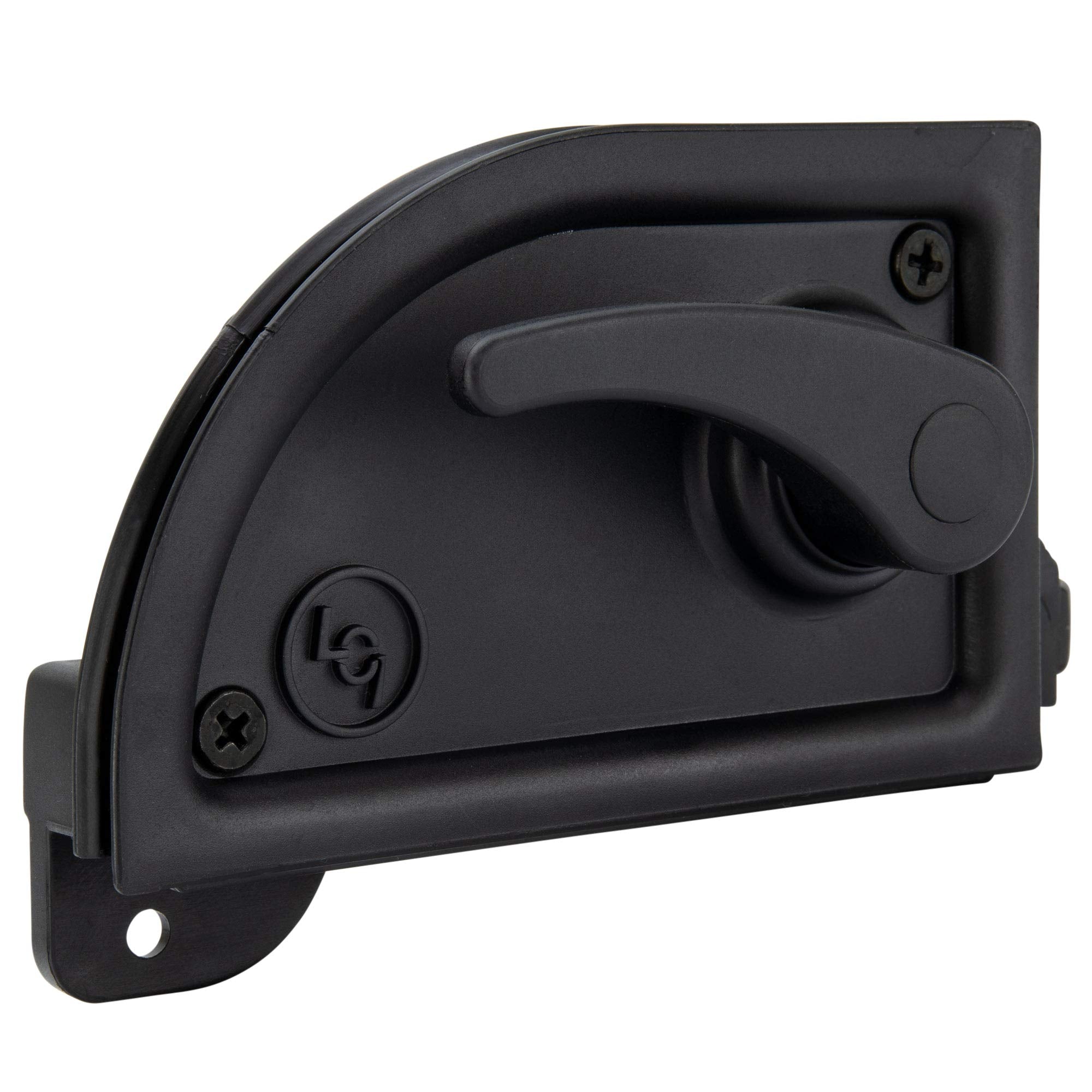 Recpro Rv Screen Door Latch | Rv Exterior Door Accessories | Black | Camper Screen Door Latch | Right Hand