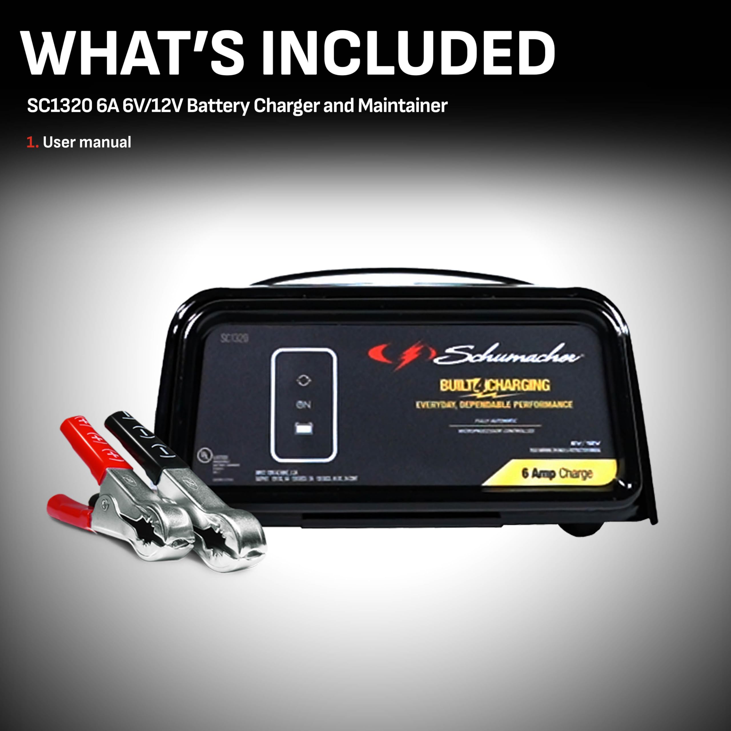 Schumacher Automatic 12 Volt 6 Amps Battery Charger