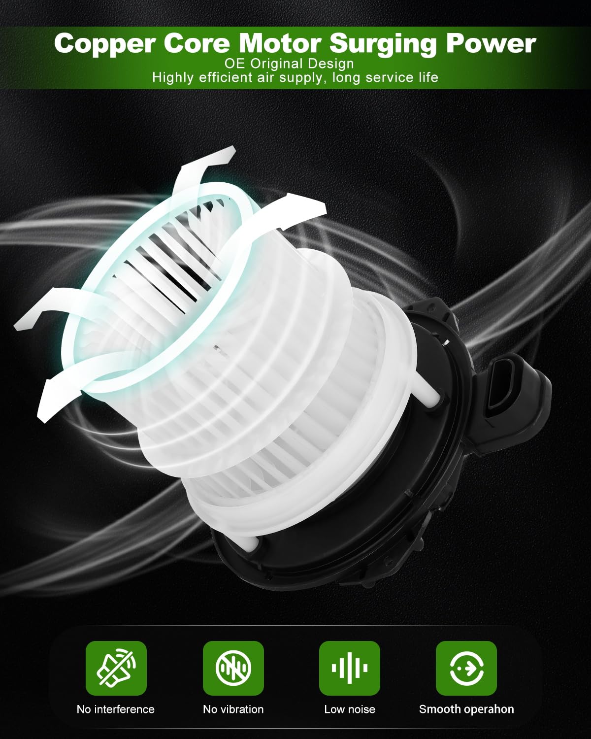 Scitoo 700344 Hvac Blower Motor Fit 2020 For Lexus Es300H,2019-2020 For Lexus Es350,2016-2020 For Lexus Rx350,2018-2020 For Lexu