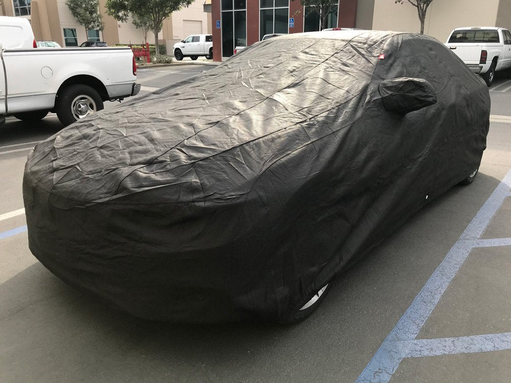 CarsCover Custom Fit 2007-2019 BMW M3 320i 328i 328d 330i 330e 335i 340i Car Cover Heavy Duty All Weatherproof Ultrashield Black 320 328 330 335 340
