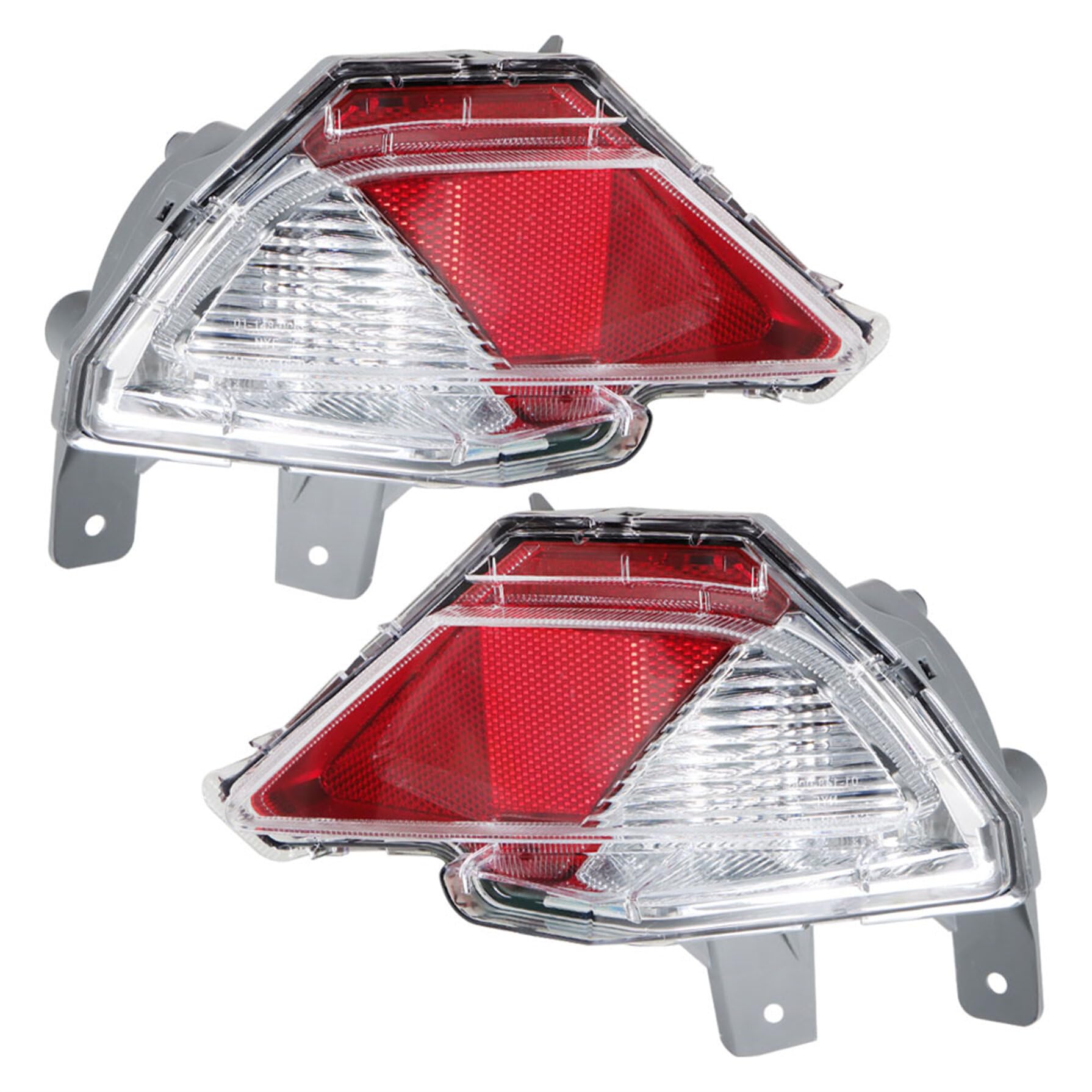 Gxywady Rear Bumper Reflector Light Stop Lamp Replacement For Toyota Rav4 2016-2018 814900R040 To2882107 Right Passenger Side