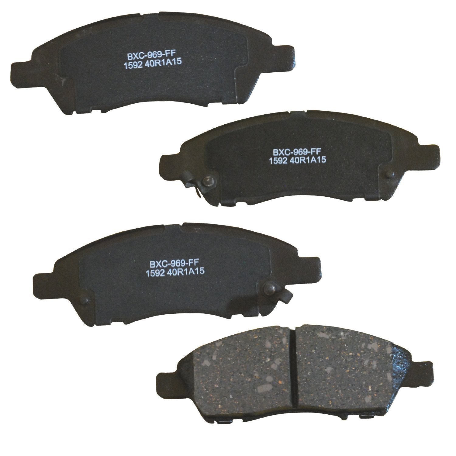 Bendix Premium Sbc1592 Ceramic Front Brake Pads For Nissan March 2020-2015, Micra 2019-2015, Note 2019-2014, V-Drive 2020, Versa 2019-2012, Versa Note 2019-2014