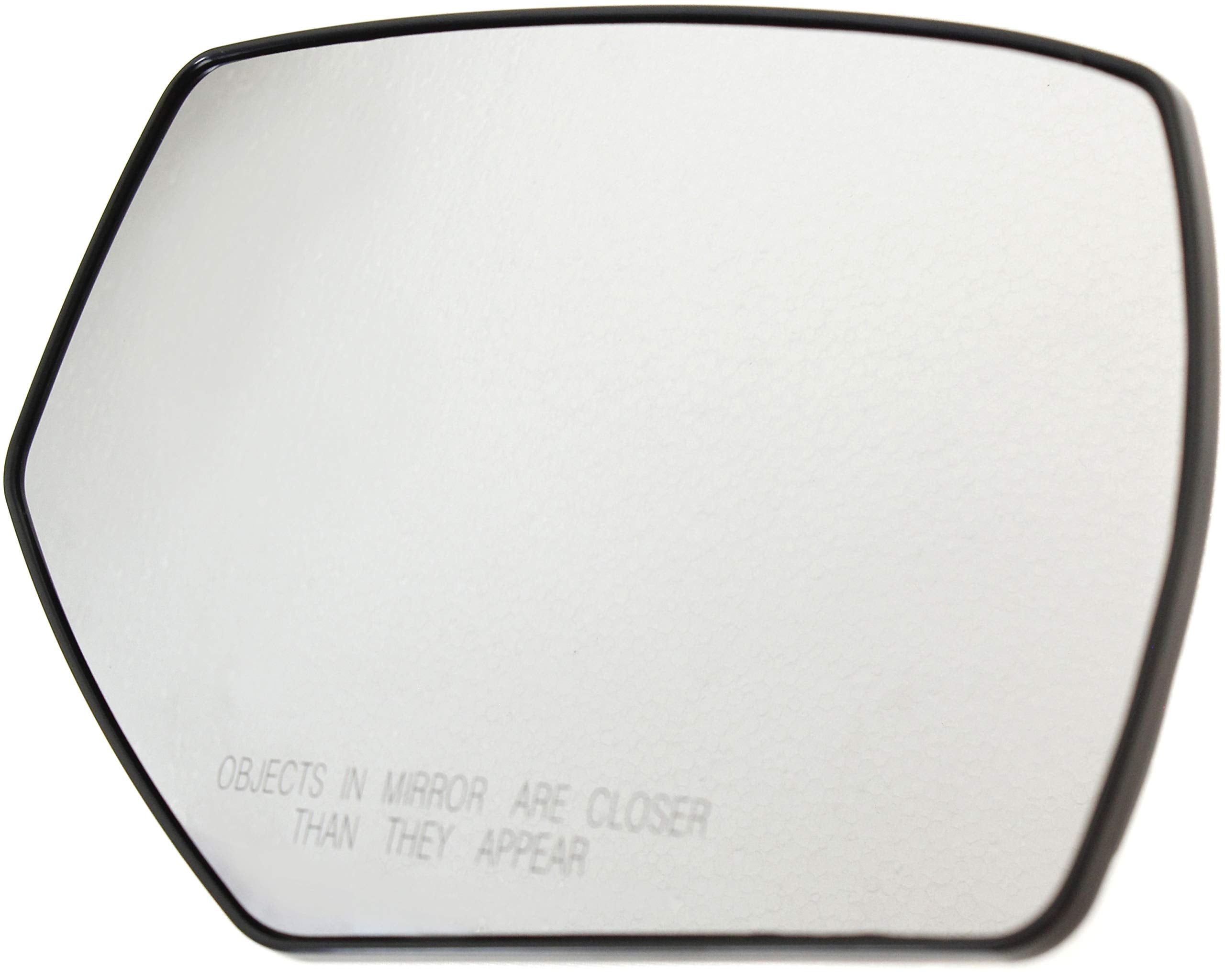 Kool Vue Mirror Glass for 2014-2018 Chevrolet Silverado 1500 & GMC Sierra 1500, Manual Heated, Passenger Side with Backing Plate