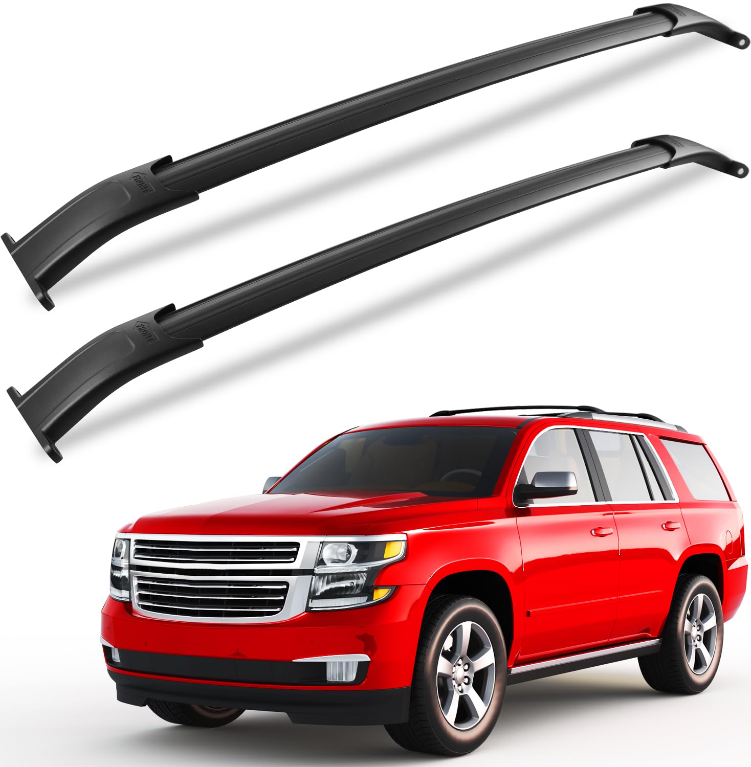 FengYu 220 lbs Heavy Duty Roof Rack Cross Bars Compatible with GMC Yukon XL, Chevy Suburban & Tahoe, Cadillac Escalade ESV 2015-