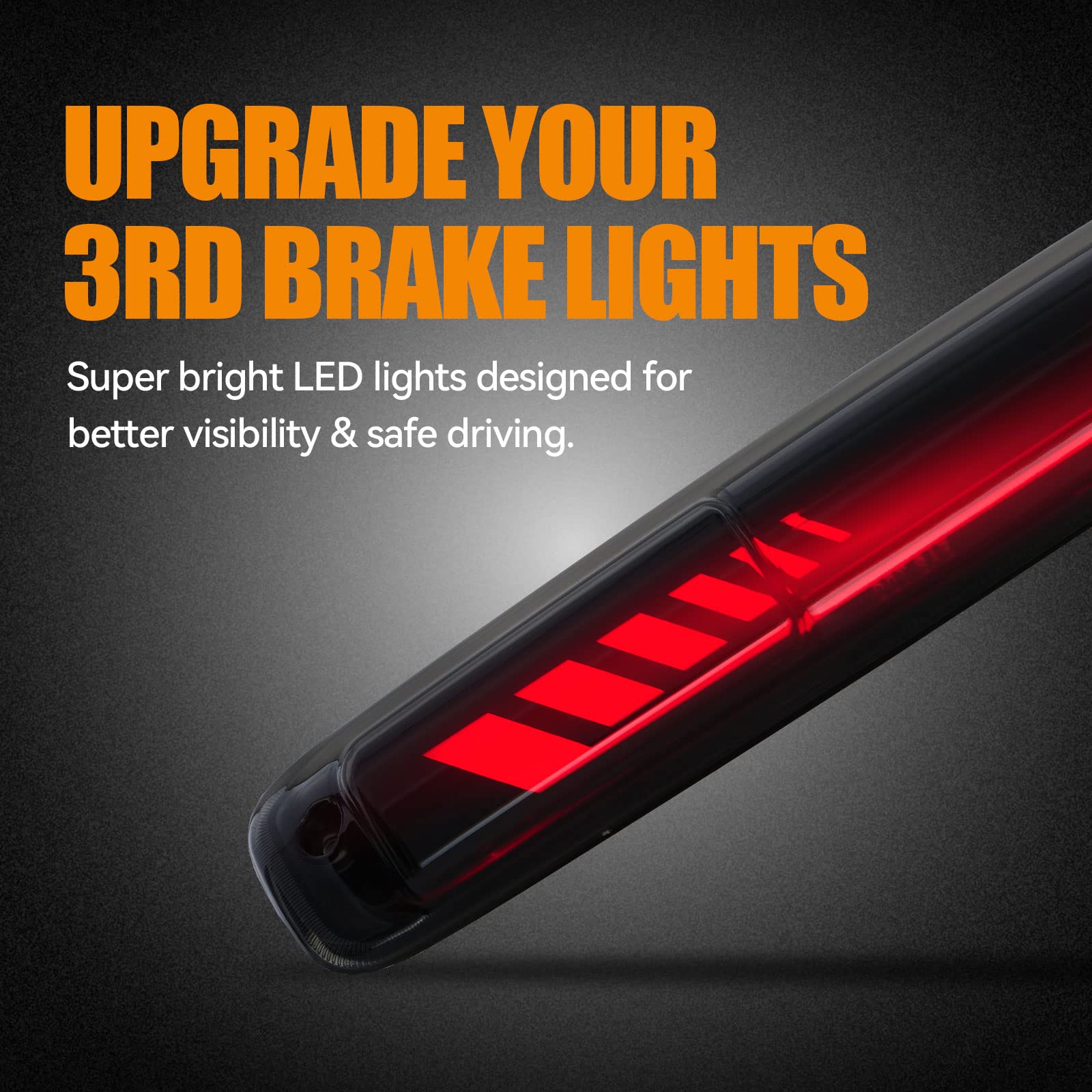 Cxdar Third 3Rd Brake Light For 1999-2006 Chevy Silverado/Gmc Sierra 1500 2500 3500Hd, 2007 Silverado/Sierra Classic Model Led T