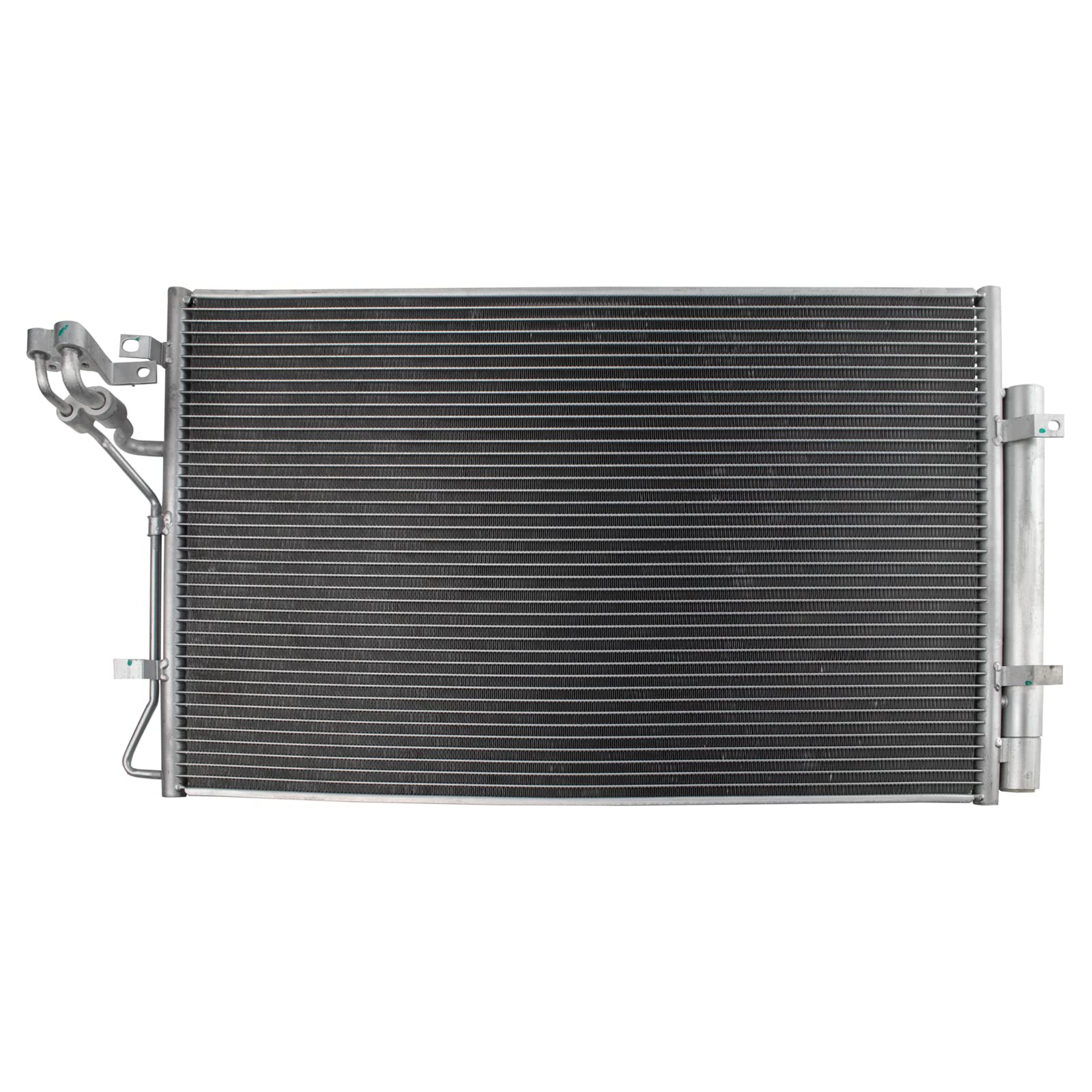 TRQ Air Conditioning A/C Condenser Receiver Drier Compatible with 2013-2014 Hyundai Genesis Coupe