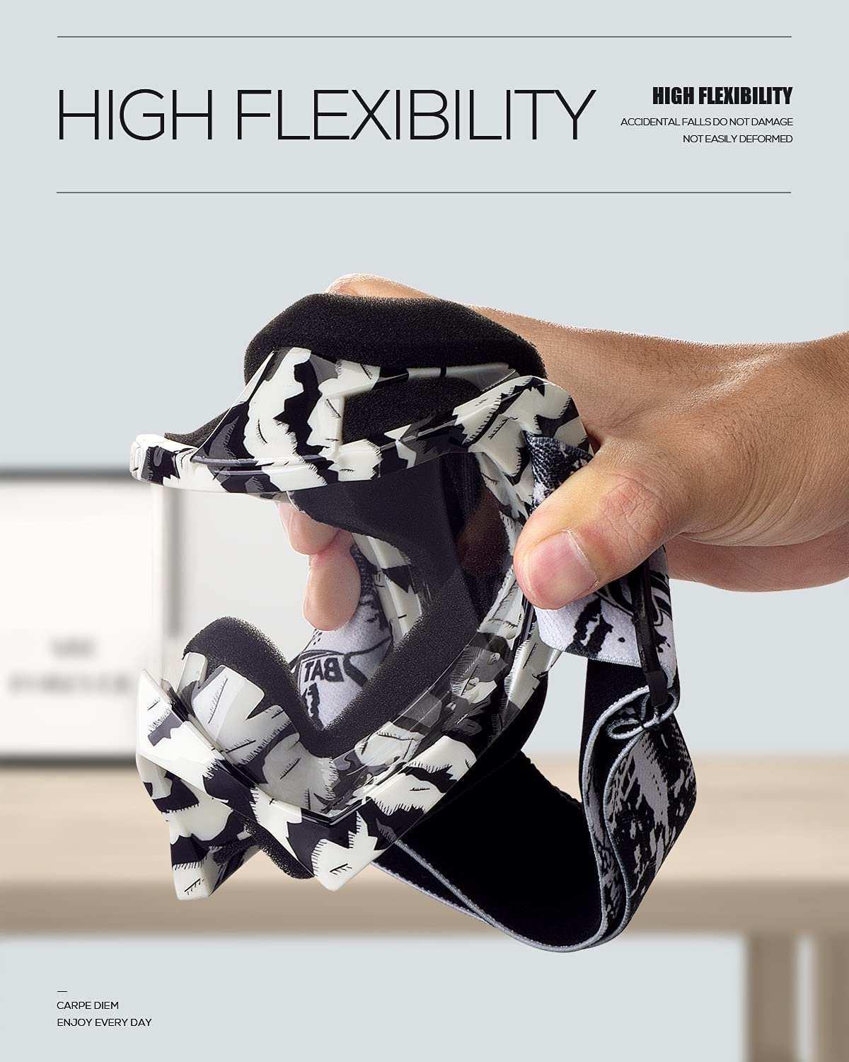 Batfox Dirt Bike Atv Goggles Motorcycle Gear Riding Motocross Dirtbike 4-Wheeler Mx Dh Accessories Goggles Glasses For Men Women