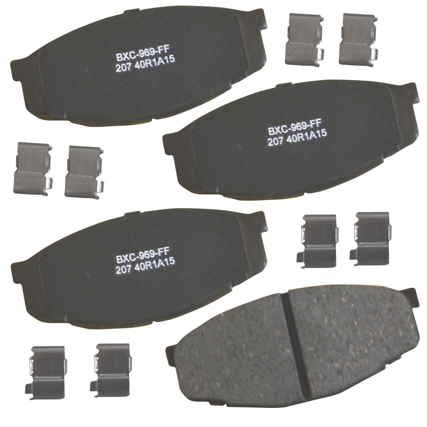 Bendix Premium Sbc207 Ceramic Front Brake Pads For Toyota Cressida 1988-1981, Pickup 1995-1984