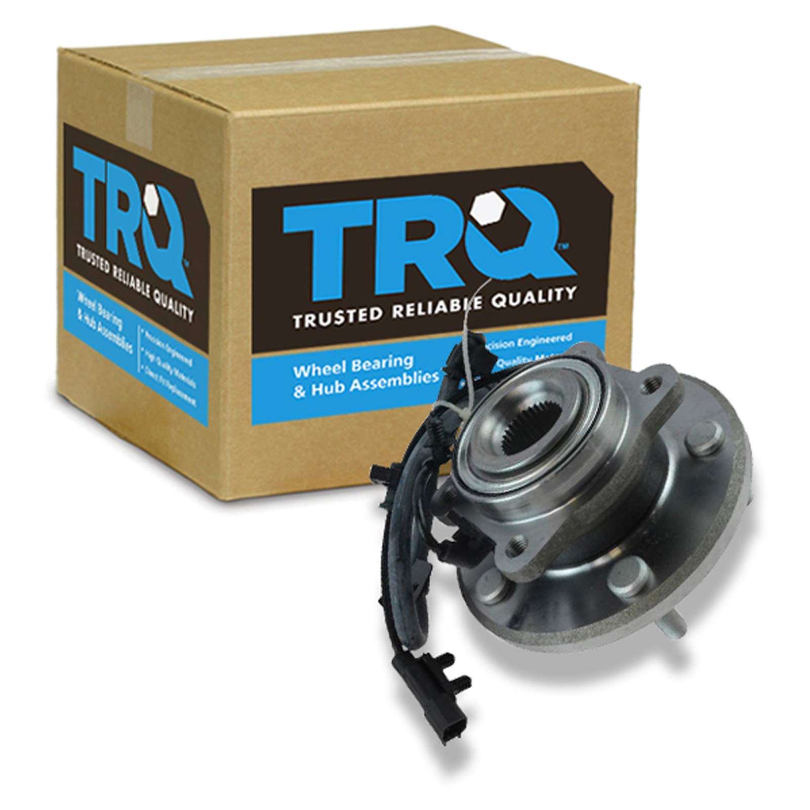 Trq Rear Right Wheel Hub Bearing Assembly Passenger Side Compatible With 2009-2020 Dodge Journey