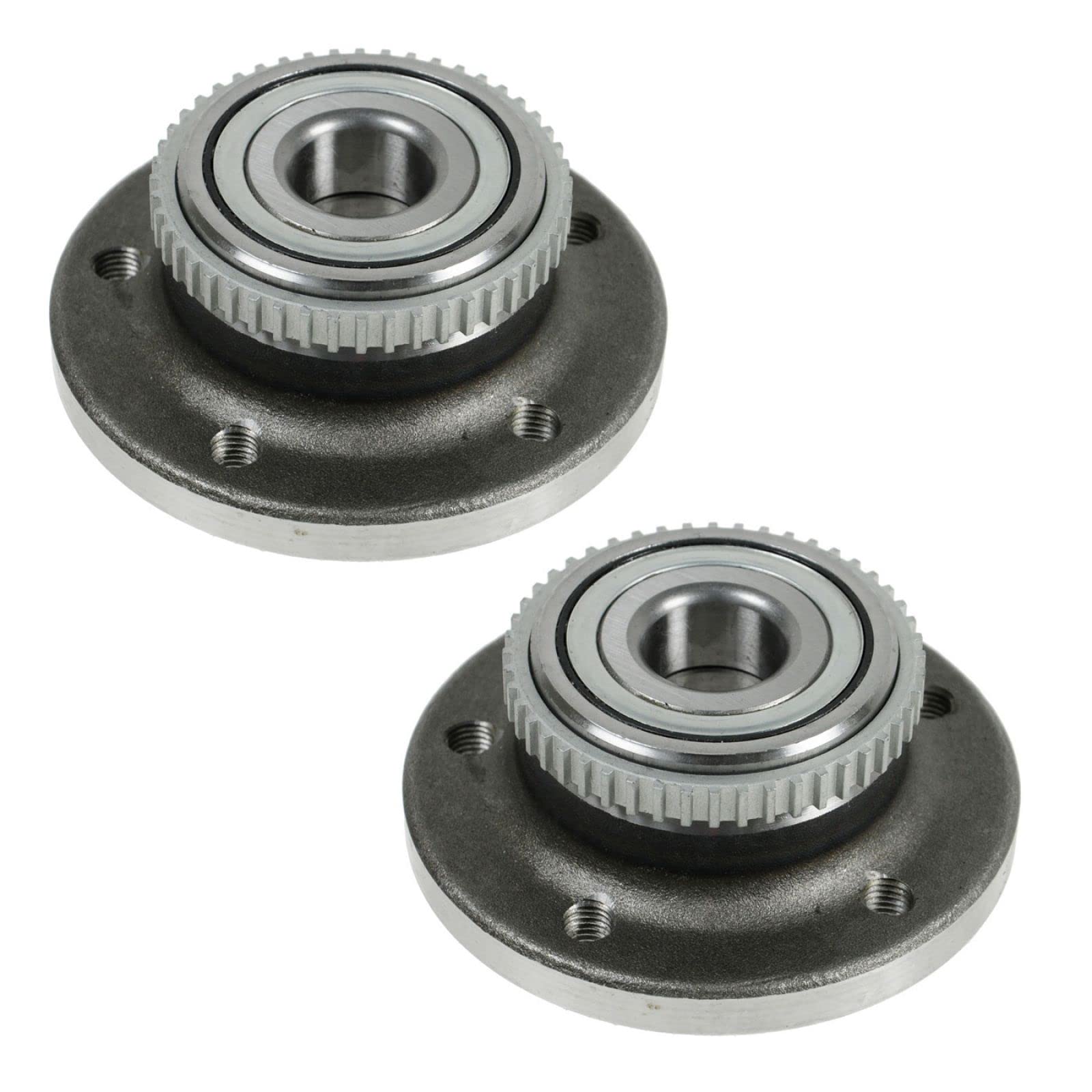 Trq Rear Wheel Hub Bearings Assembly Set Compatible With 1993-1997 Volvo 850 1998-2004 C70 1998-2000 S70 V70