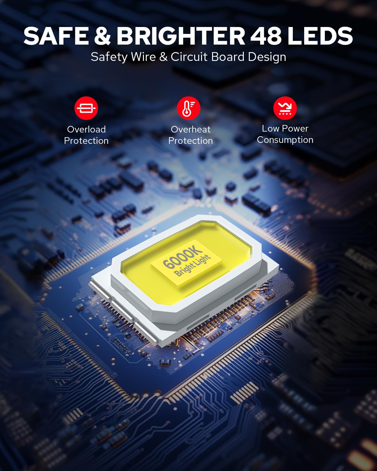 Benlari 2inch Turn Signals, 48LEDs Front Rear 1157 Turn Signals with 4 Smoked Lens Cover Fit for Harley Touring Street Glide Roa