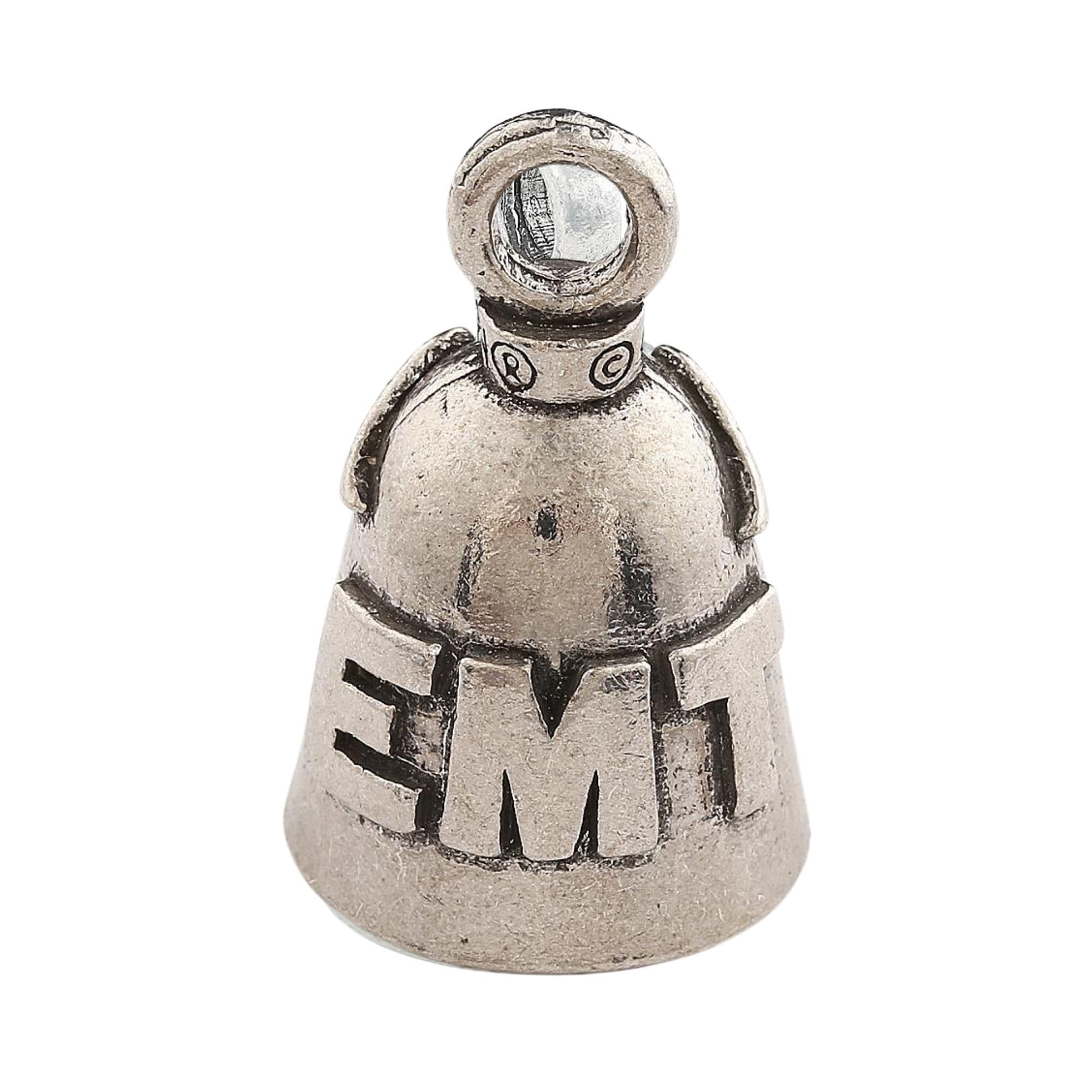 Guardian Bell Emt Good Luck Bell W/Keyring & Black Velvet Gift Bag | Motorcycle Bell | Lead-Free Pewter | Good Luck Gift To Frie