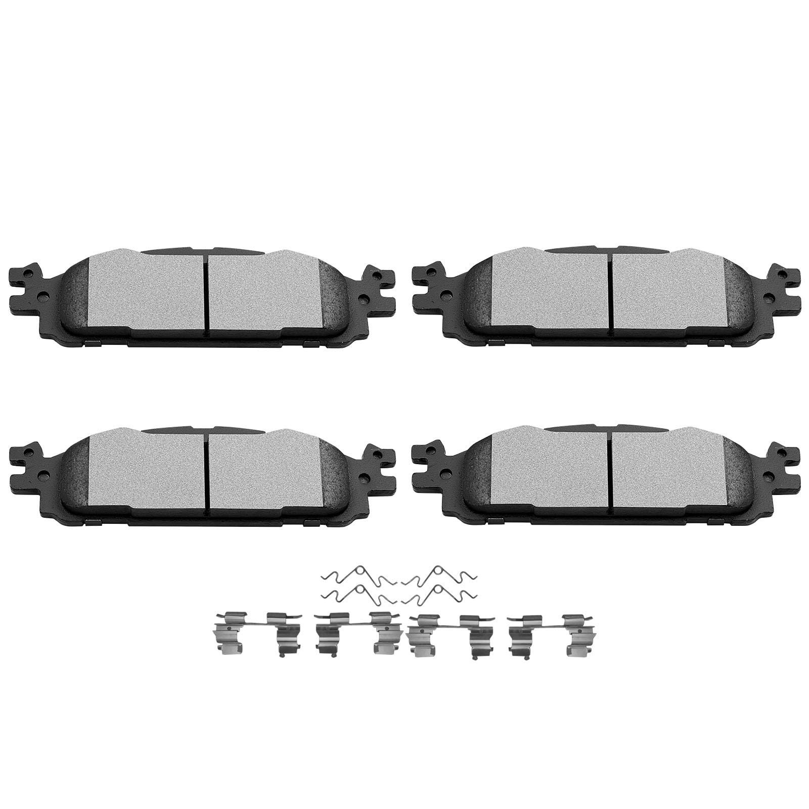 Scitoo D1508 Front Ceramic Brake Pads Sets Fit For Ford For Explorer 2011-2019,For Ford For Flex 2009-2019,For Ford For Taurus 2