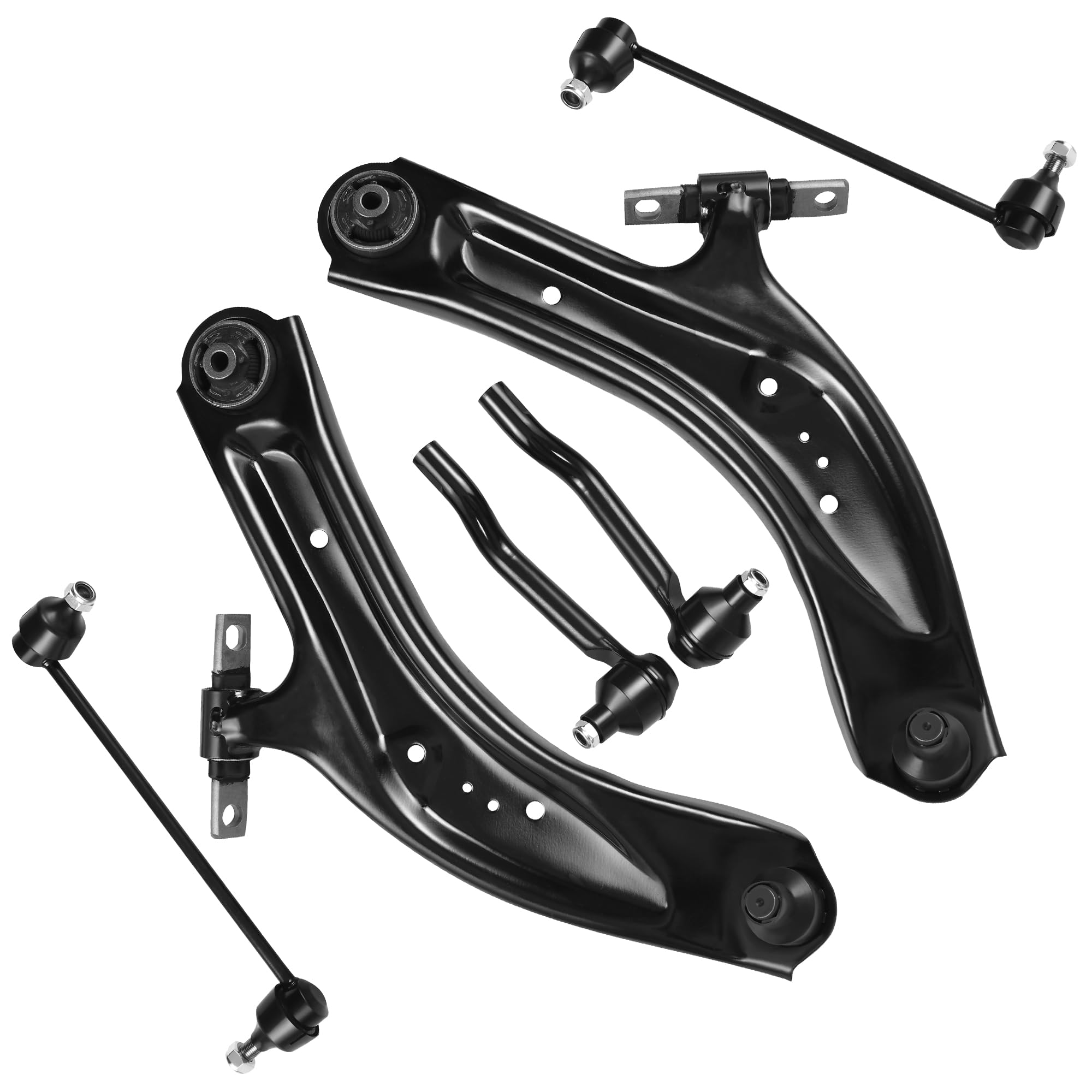 Autosaver88 Front Suspension Kit Compatible With 2014-2019 Rogue, 2017-2019 Rogue Sport, 2017-2018 Qashqai, Front Lower Control
