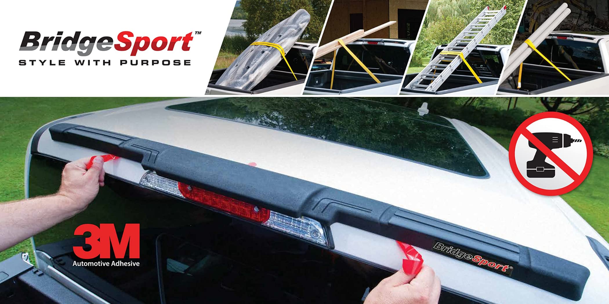 Bridgesport Csmf2017 Utility Spoiler For 2015 Ford F150 Super Duty - Protect From Snow & Ice - Made Of Rubberized Material To Pr