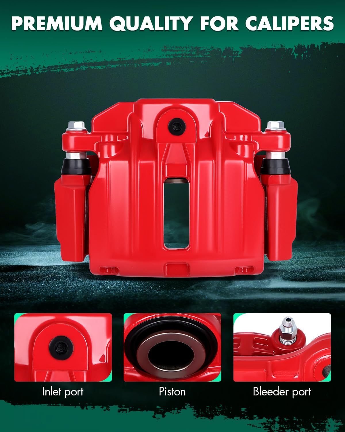 Scitoo 18-B4726 18-B4727 Rear Left & Right Disc Brake Calipers Assembly W/Bracket For Cadillac For Deville,For Chevy For Astro/F