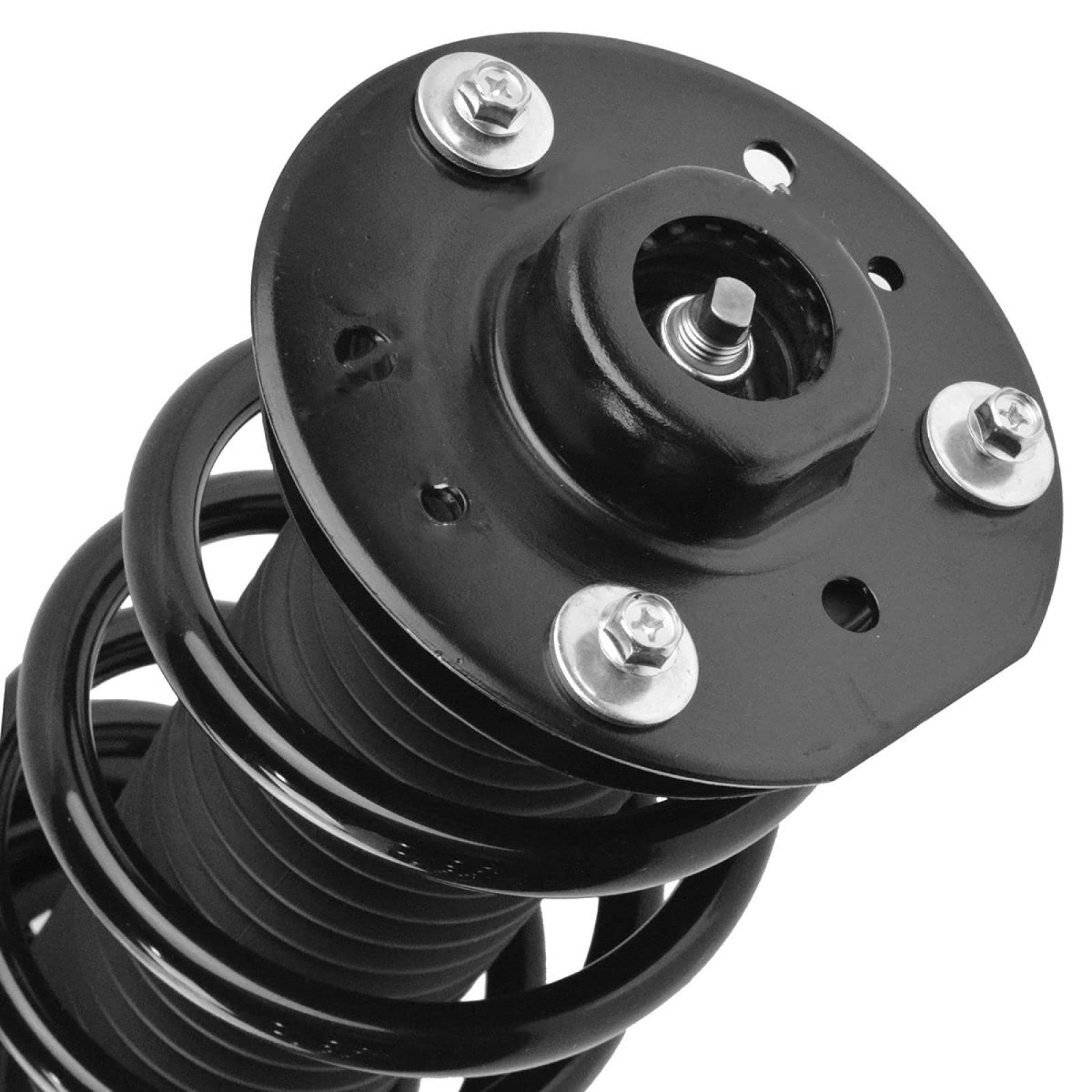 Trq Front Strut & Coil Spring Assembly Set Driver & Passenger Sides Compatible With 10-17 Chevrolet Equinox Gmc Terrain