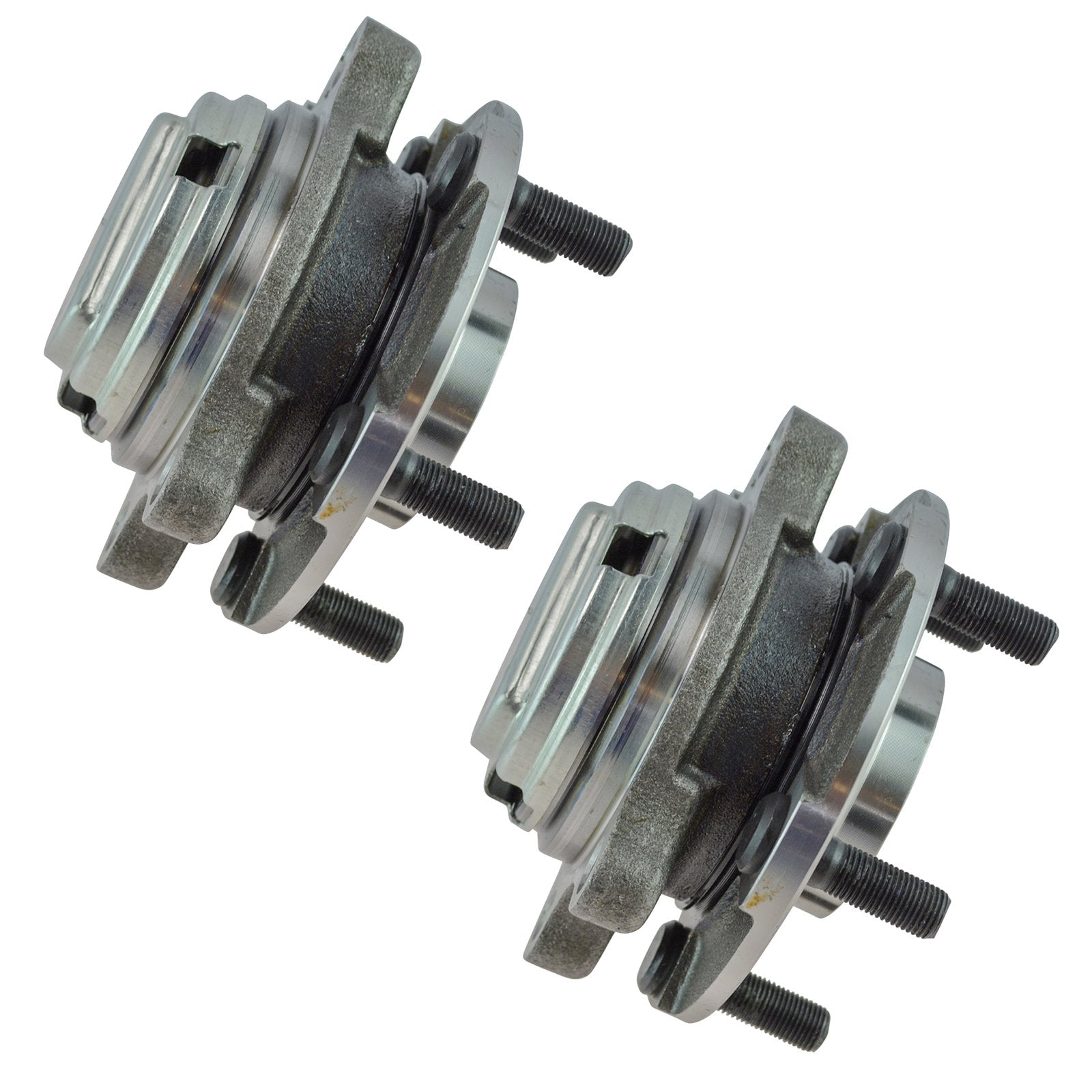 Trq Front Wheel Hub Bearing Module Pair Driver & Passenger Set For Infiniti