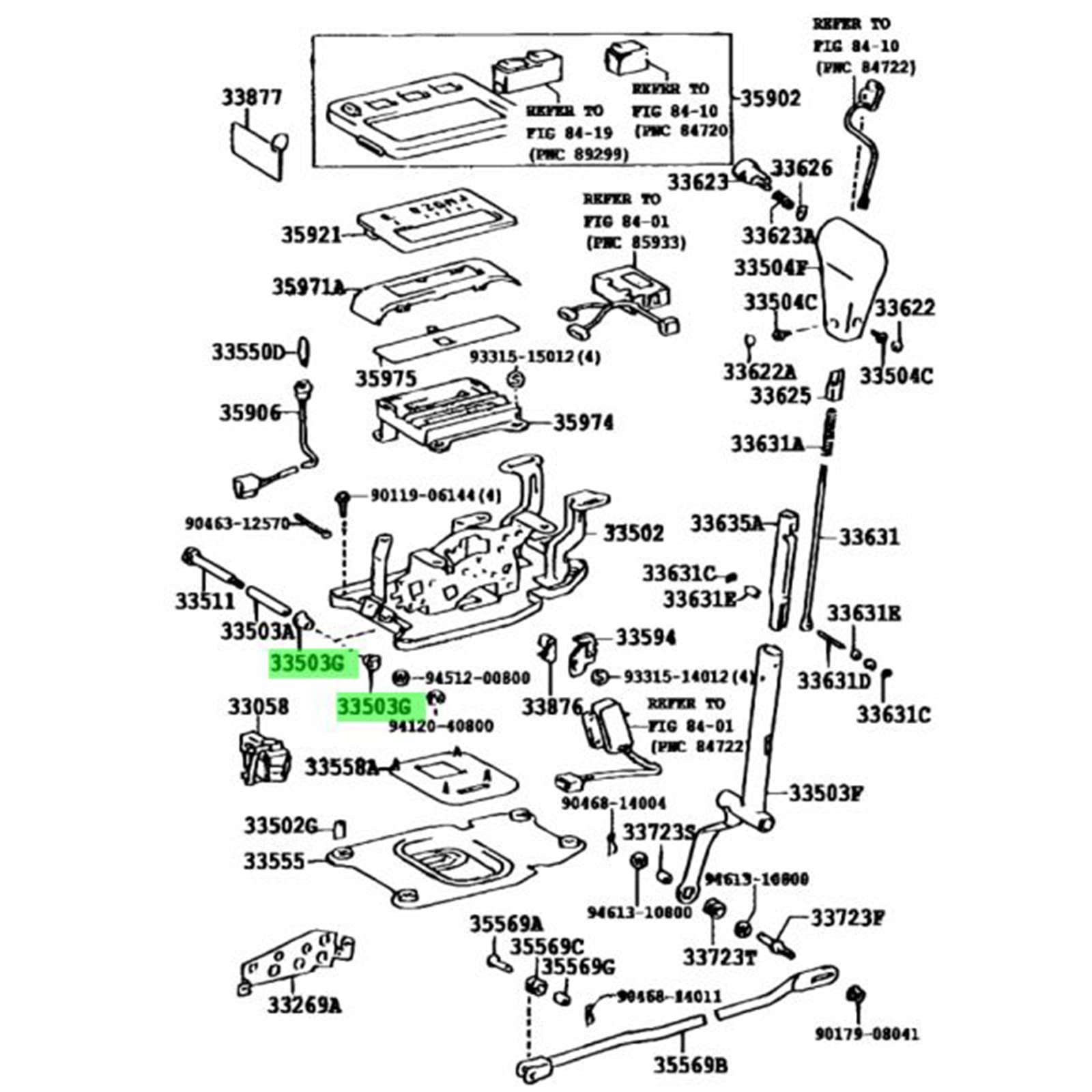 TQPONLY 133884 Transmission Shift Bushing,Compatible with Toyota 4Runner Camry Celica Cressida MR2 Supra Tacoma Pickup Gear Shif