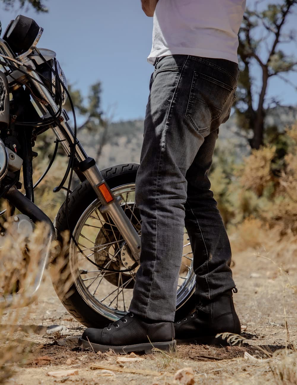 Harley-Davidson Men's Marxen 7.5-Inch Motorcycle Boots, D93805 (Black, 7.5)