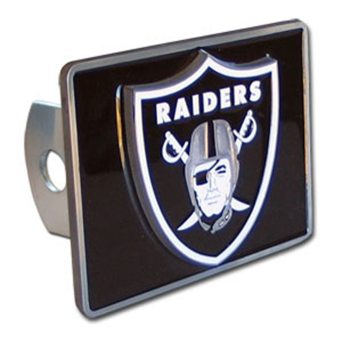 Siskiyou Sports Las Vegas Raiders NFL Hitch Cover, Class II and III