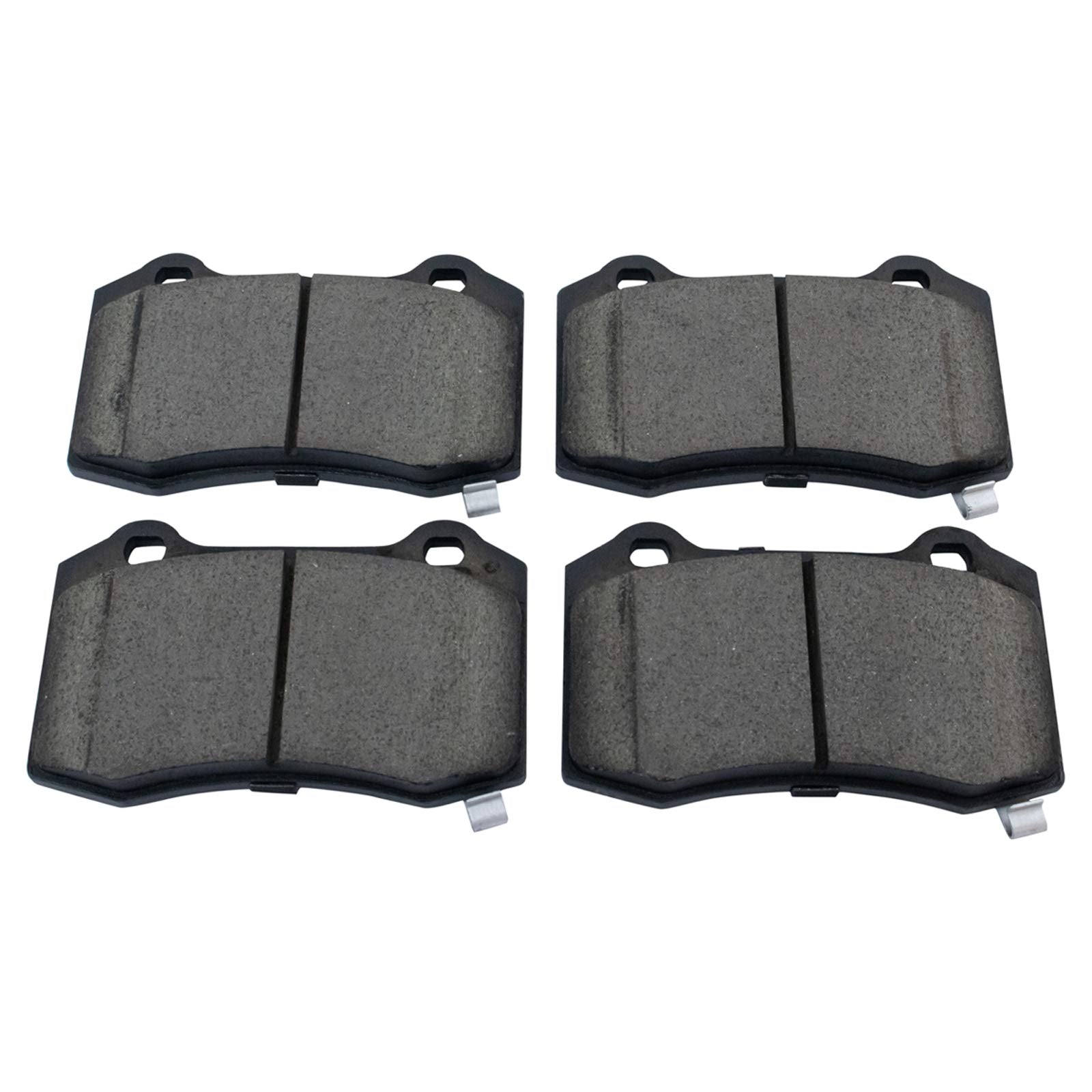TRQ Rear Posi Ceramic Brake Pad Kit Set for 300 / Camaro/Challenger/Charger/CTS/Grand Cherokee/Magnum/SS/STS