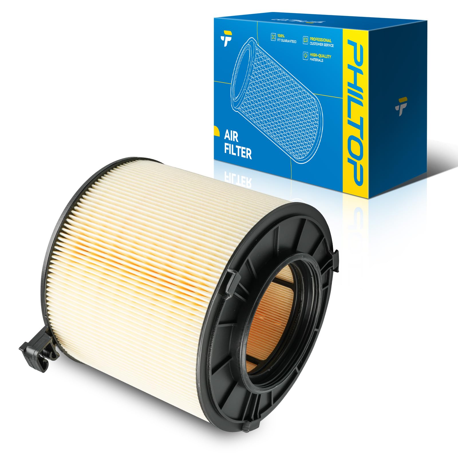 PHILTOP Engine air filter CA12268 Replacement for 2017-2024 Audi A4, A4 allroad, A4 Quattro, A5 Quattro, A5 Sportback, Q5, Q5 PH