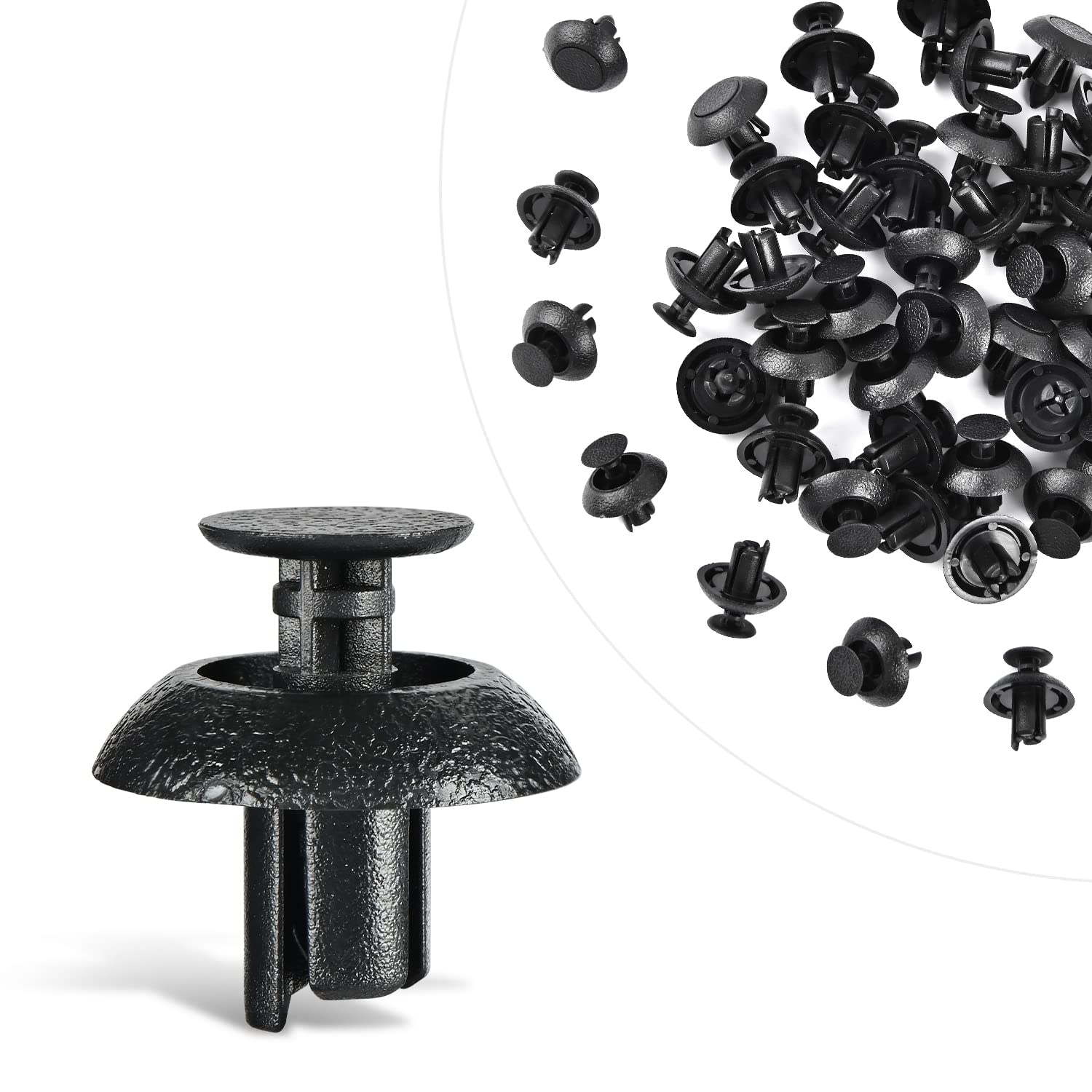 Gooacc 50Pcs Bumper Radiator Cover & Grille Push-Type Retainer Replacement For Lexus Es350 Gs300 Gs430 Gs350 Gs450H Scion Tc Xb