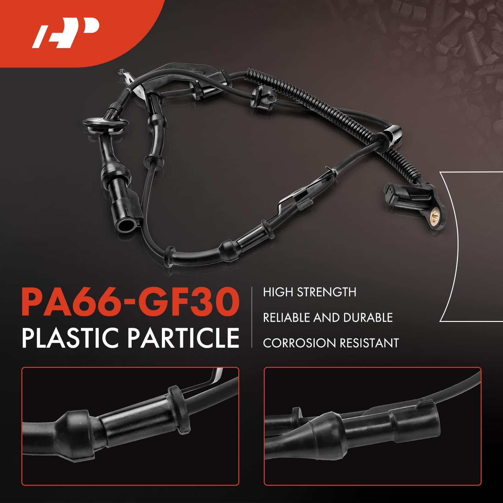 A-Premium Abs Wheel Speed Sensor Compatible With Ford & Mercury Models - Escape 2009-2012, Mariner 2009-2011, Sport Utility - Front Left Driver Side, Replace# 9L8Z2C205A, 9L842C205A