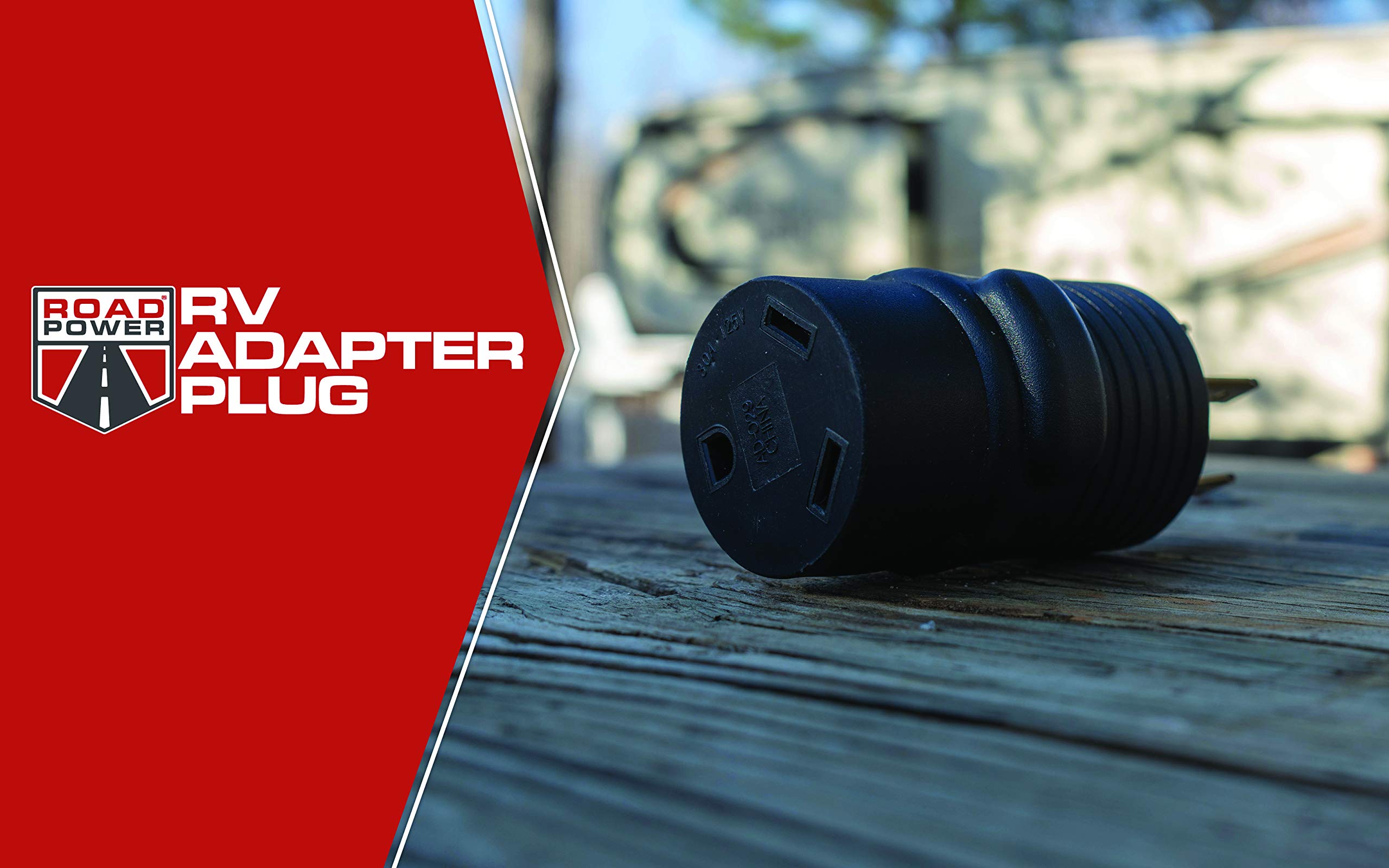 Road Power RV Adapter 65040601, Black - Durable and Reliable Power Solution for RVs