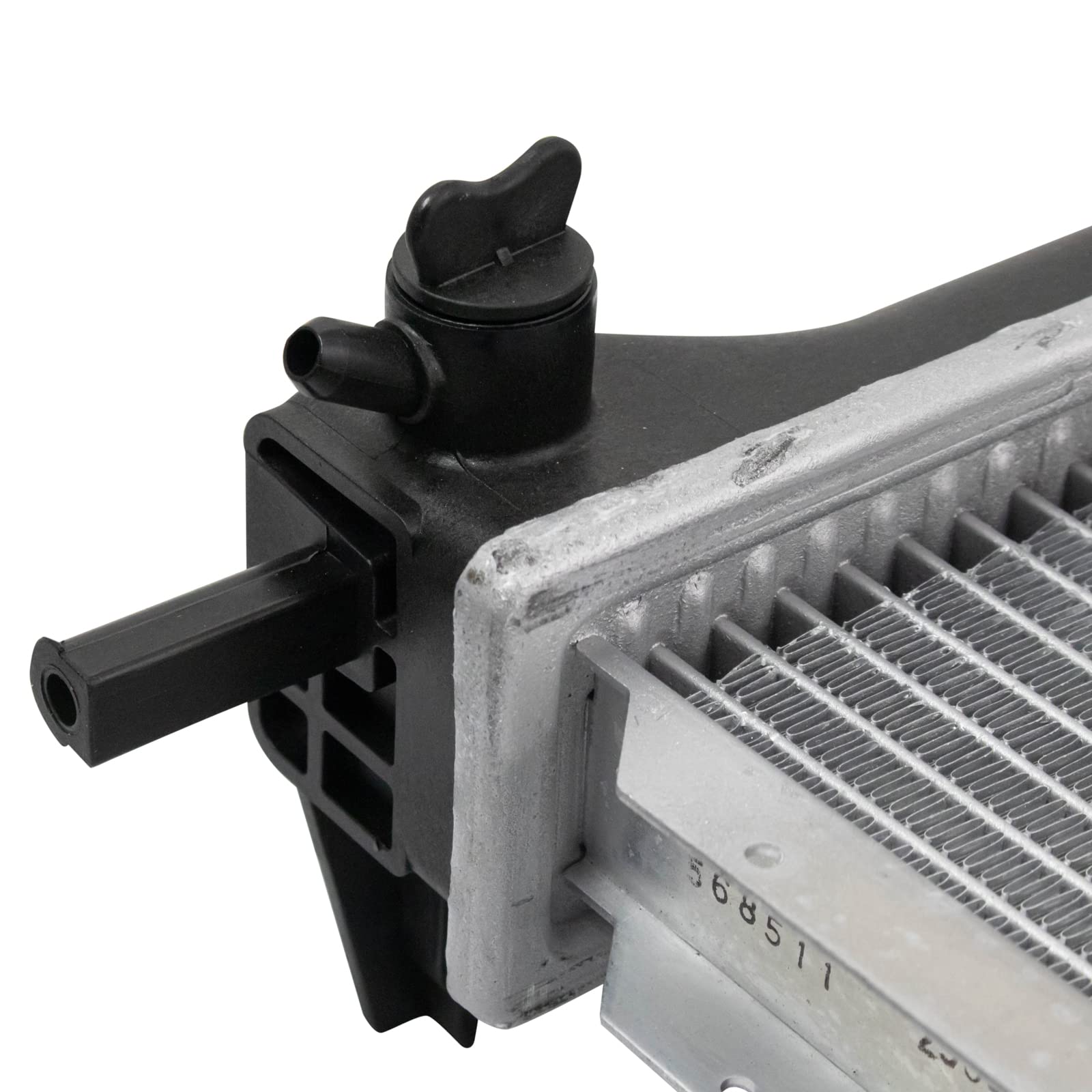 Trq Radiator Assembly Aluminum Core Compatible With 06-10 Jeep Commander 05-10 Grand Cherokee Ch3010327 Cu2839