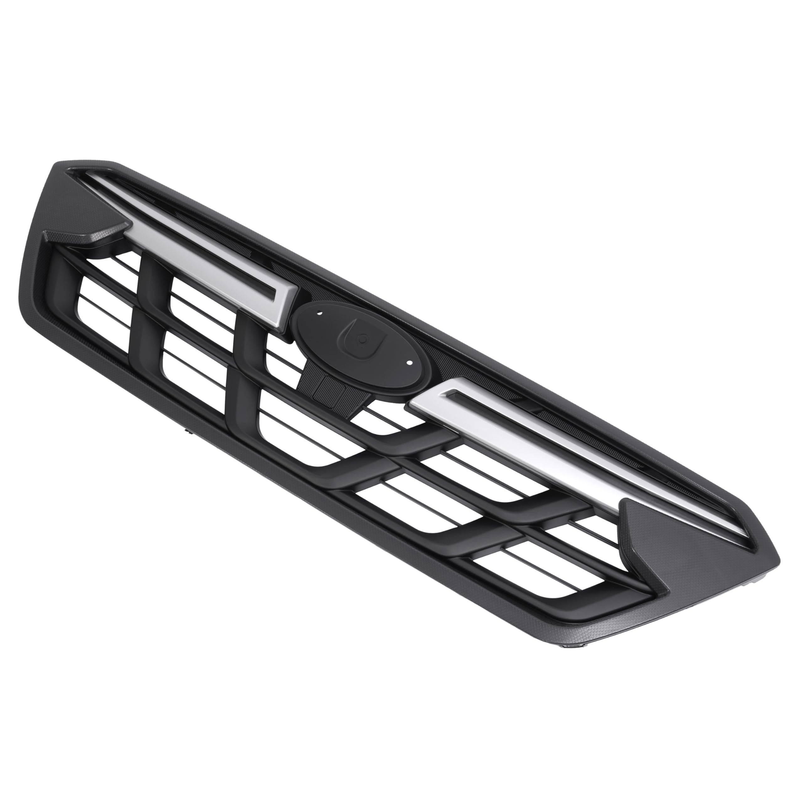 HECASA Front Grille Grill Compatible with 2021-2023 Subaru Crosstrek Replacement for 91121FL501 SU1200196 Front Bumper Grill Pai