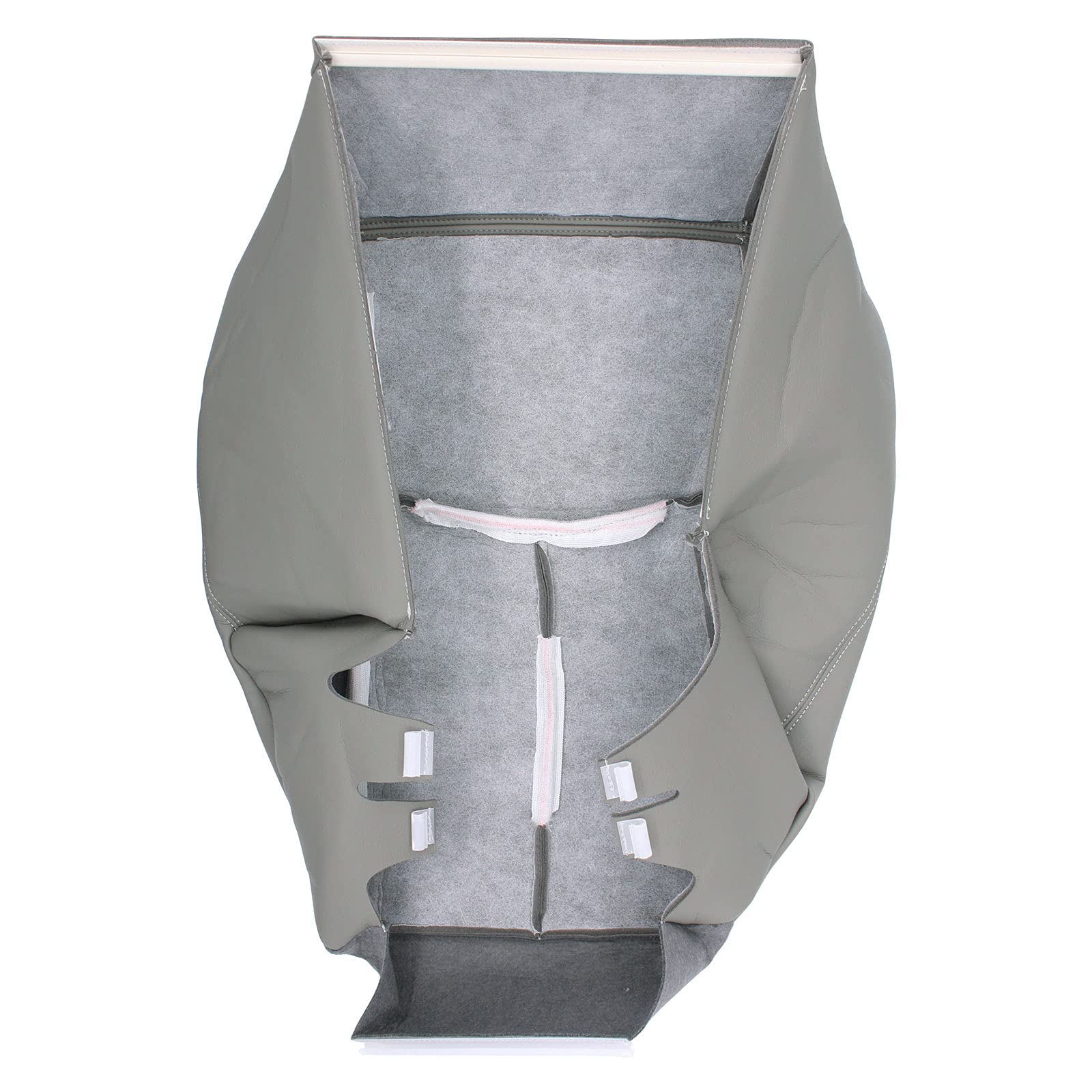 Newyall Grey Leather Driver Side Bottom Seat Cover For Chevrolet Avalanche Silverado Suburban 1500 2500 Tahoe 2003-2006 Gmc Yuko