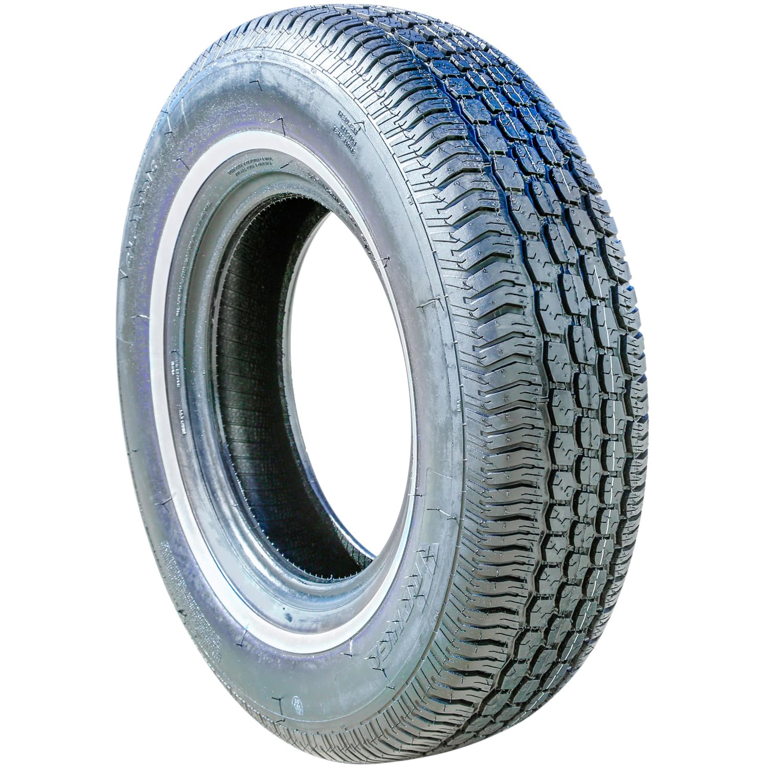 Tornel Classic All-Season Truck/SUV Touring Radial Tire-215/75R15 215/75/15 215/75-15 100S Load Range SL 4-Ply WSW White Side Wa