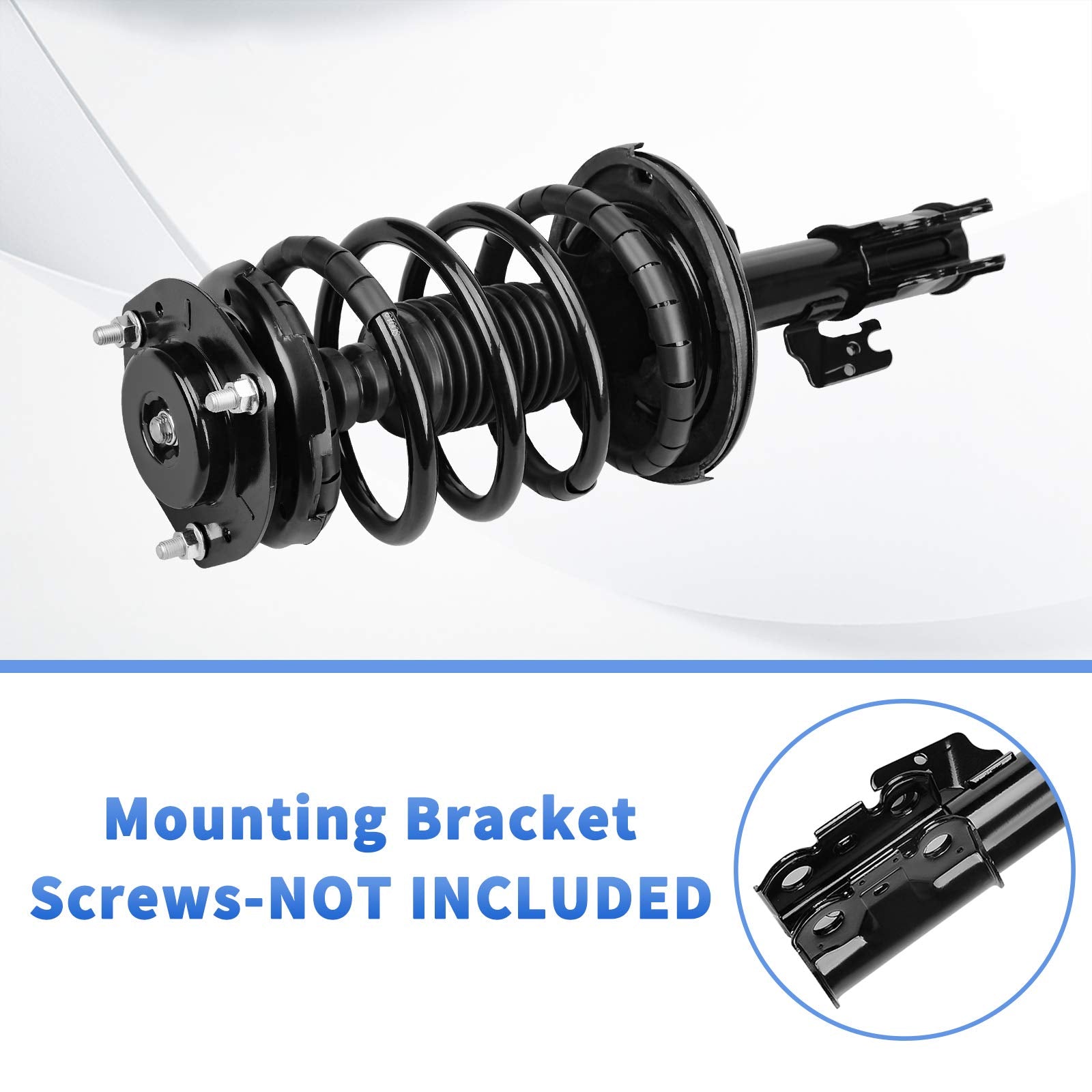 Yitamotor Front Complete Struts Shocks Suspension Compatible With 2007-2011 Camry, 2006-2012 Avalon, 2007-2009 Lexus Es350, 2006