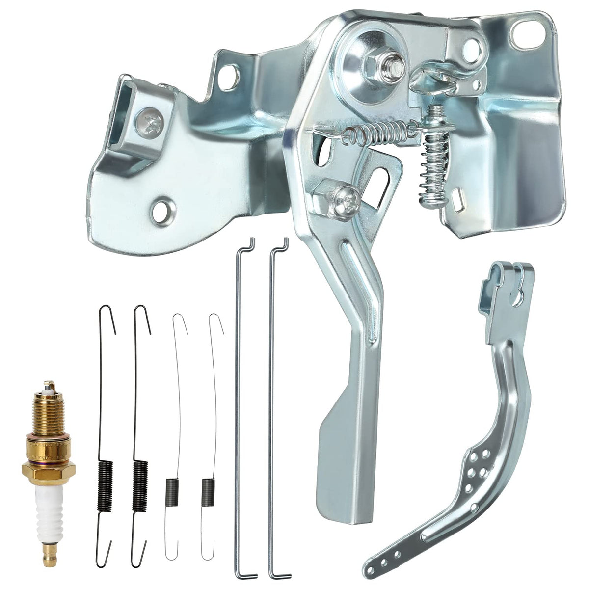 Yoxufa Throttle Control Spring Assembly Kit For Predator 212Cc 196Cc Coleman Ct200U Bt200X Kt196 Baja Warrior Mb200 Mb165 Mini Bike Gx160 Gx200 6.5Hp Engine Go Kart Performance Parts