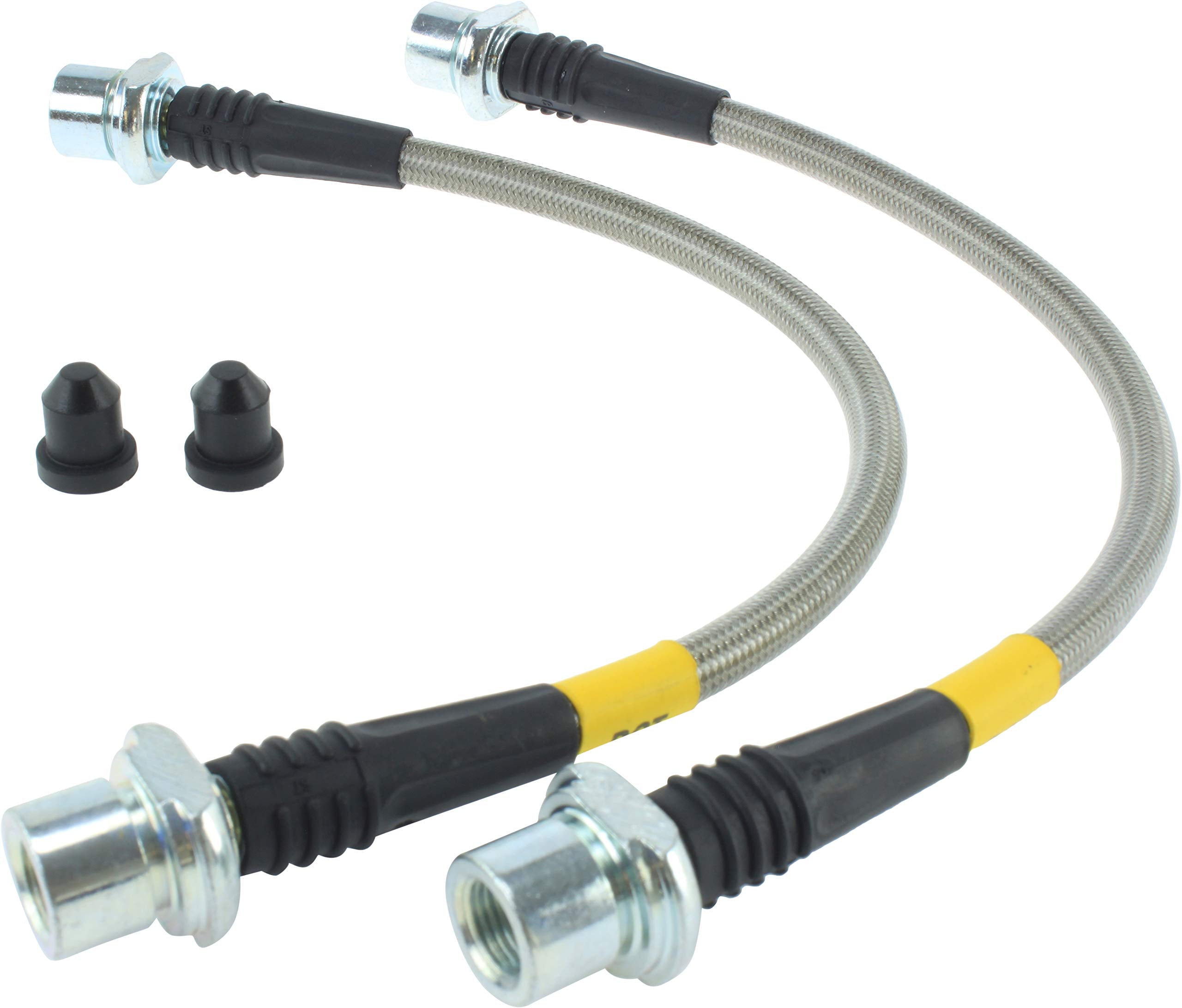 Stoptech 950.44007 Stoptech Stainless Steel Front Brake Lines For 95-07 Toyota 4 Runner