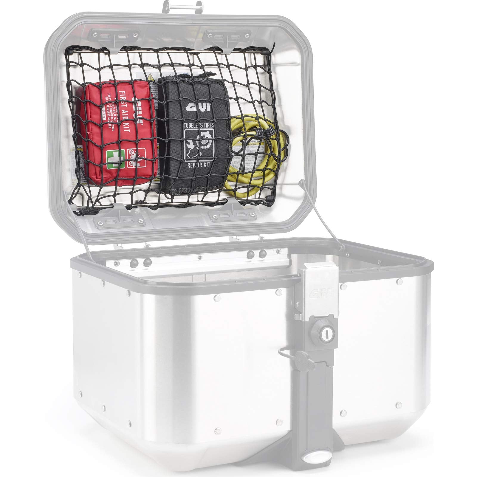 Givi E166 Elastic Carrying Net For Trekker Dolomiti Cases Dlm30 / Dlm46