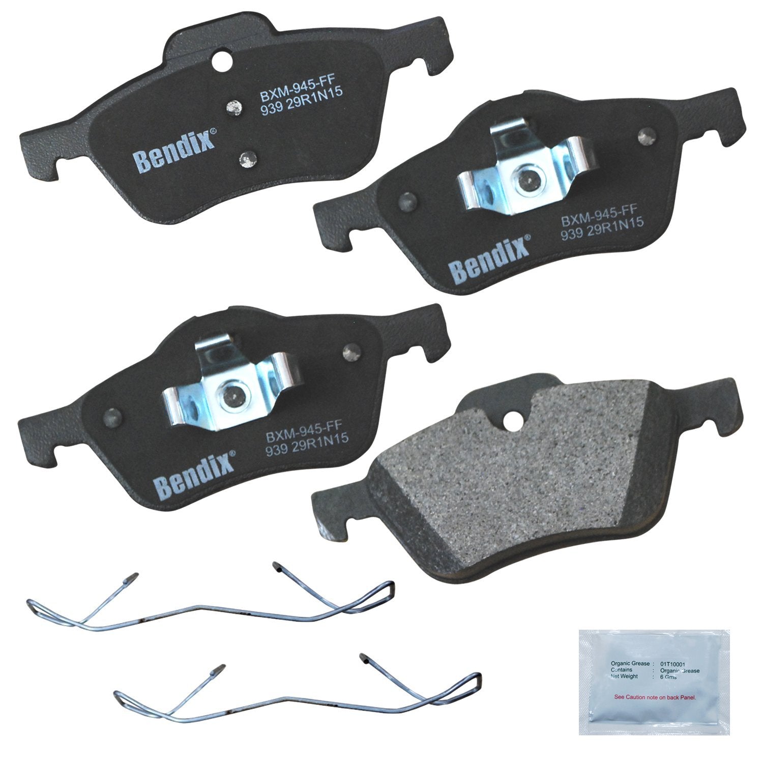 Bendix Priority1 Cfm939 Semi-Metallic Front Brake Pads For Mini Cooper 2008-2002