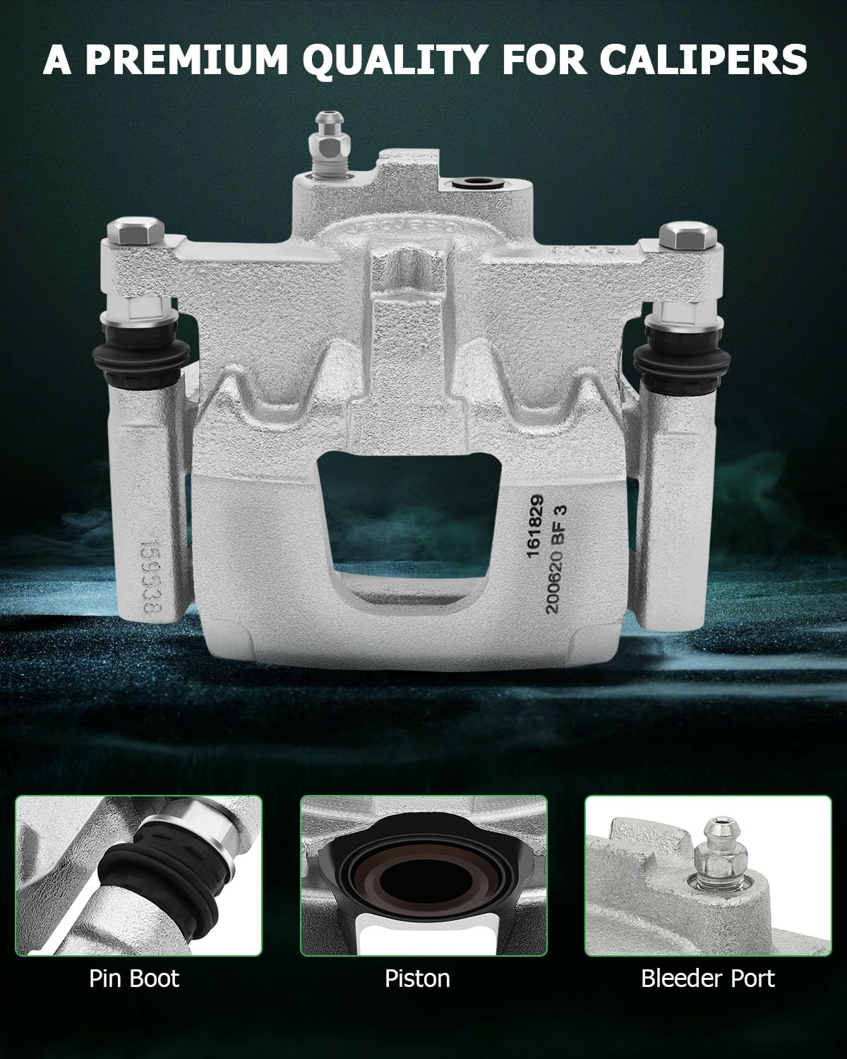 Scitoo 18B5046 18B5047 Rear Left & Right Disc Brake Calipers Assembly W/Bracket For Dodge For Nitro,For Jeep For Liberty/For Wra