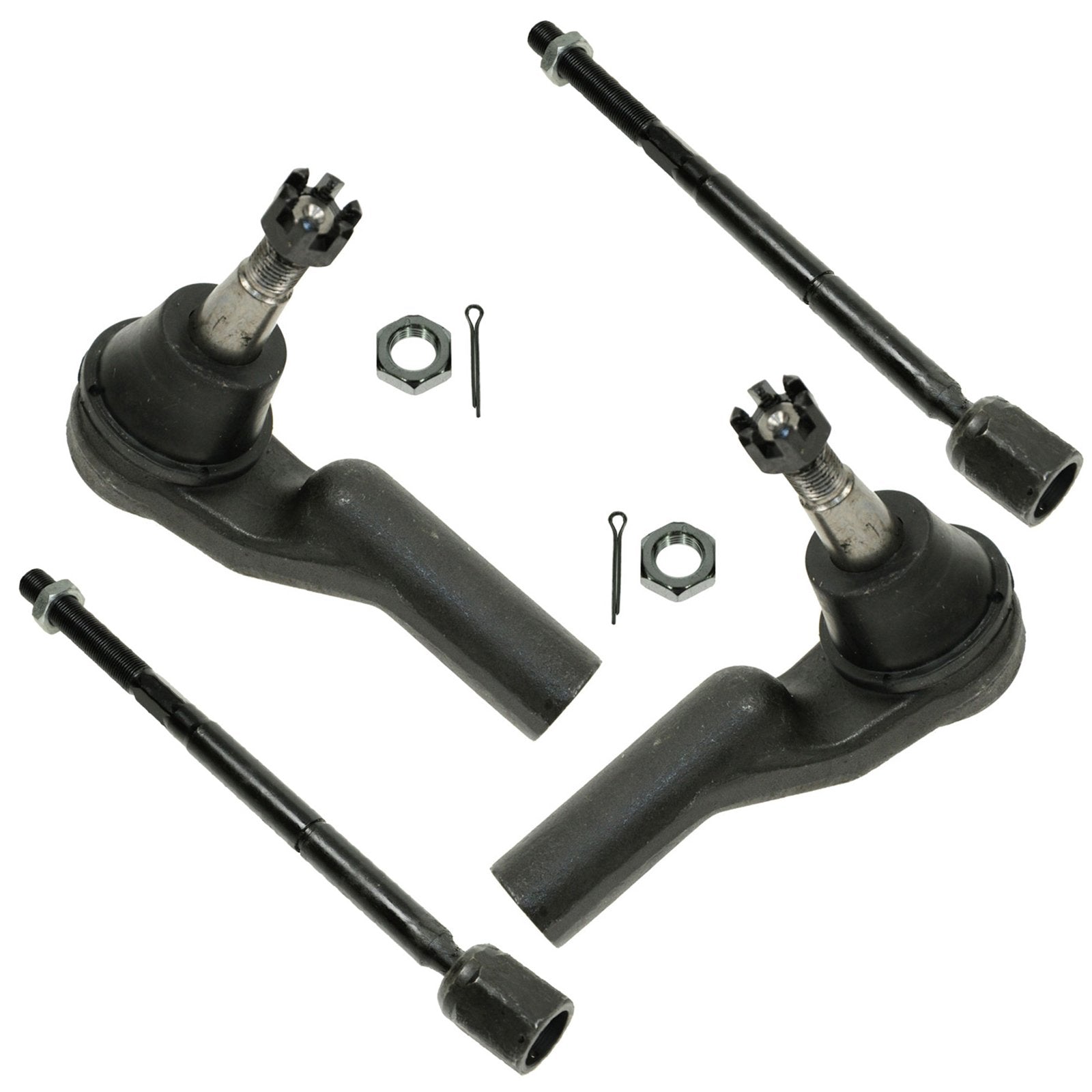 Trq Front Tie Rod Set Compatible With 1995-2002 Lincoln Continental