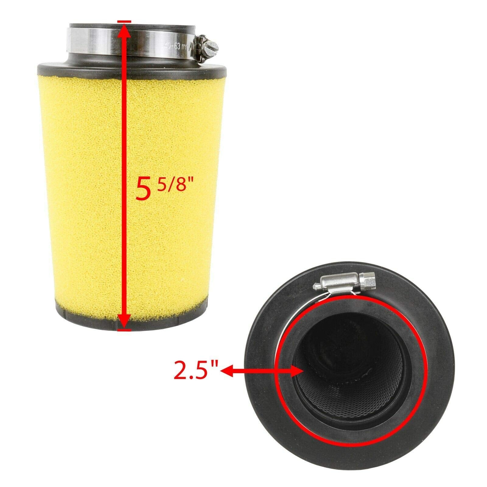 Caltric Air Filter Compatible With Can-Am Bombardier Outlander 400 / Max 400 2003 2004 2005 2006 2007 2008 707800120