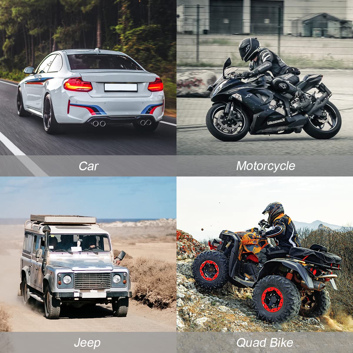 Moly Magnolia 2PCS Black Turbo Sound Whistle Simulator, Aluminum Alloy Blow Off Valve Muffler for Car Exhaust Roar Maker