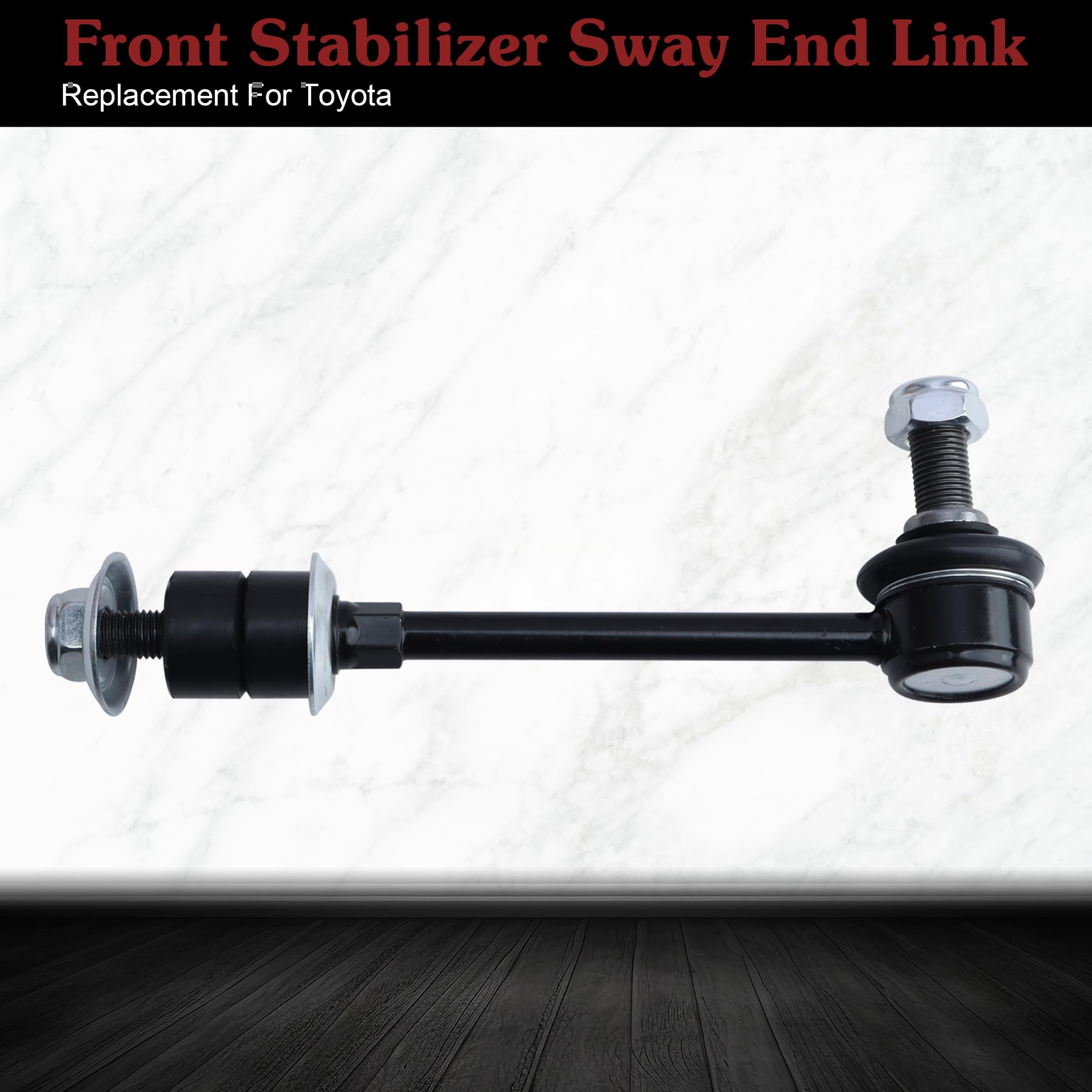 Stiueoav K90681 Sway Bar Link - Front Stabilizer End Link Compatible With 1996-2002 Toyota 4Runner?2005-2015 Toyota Tacoma?2000-